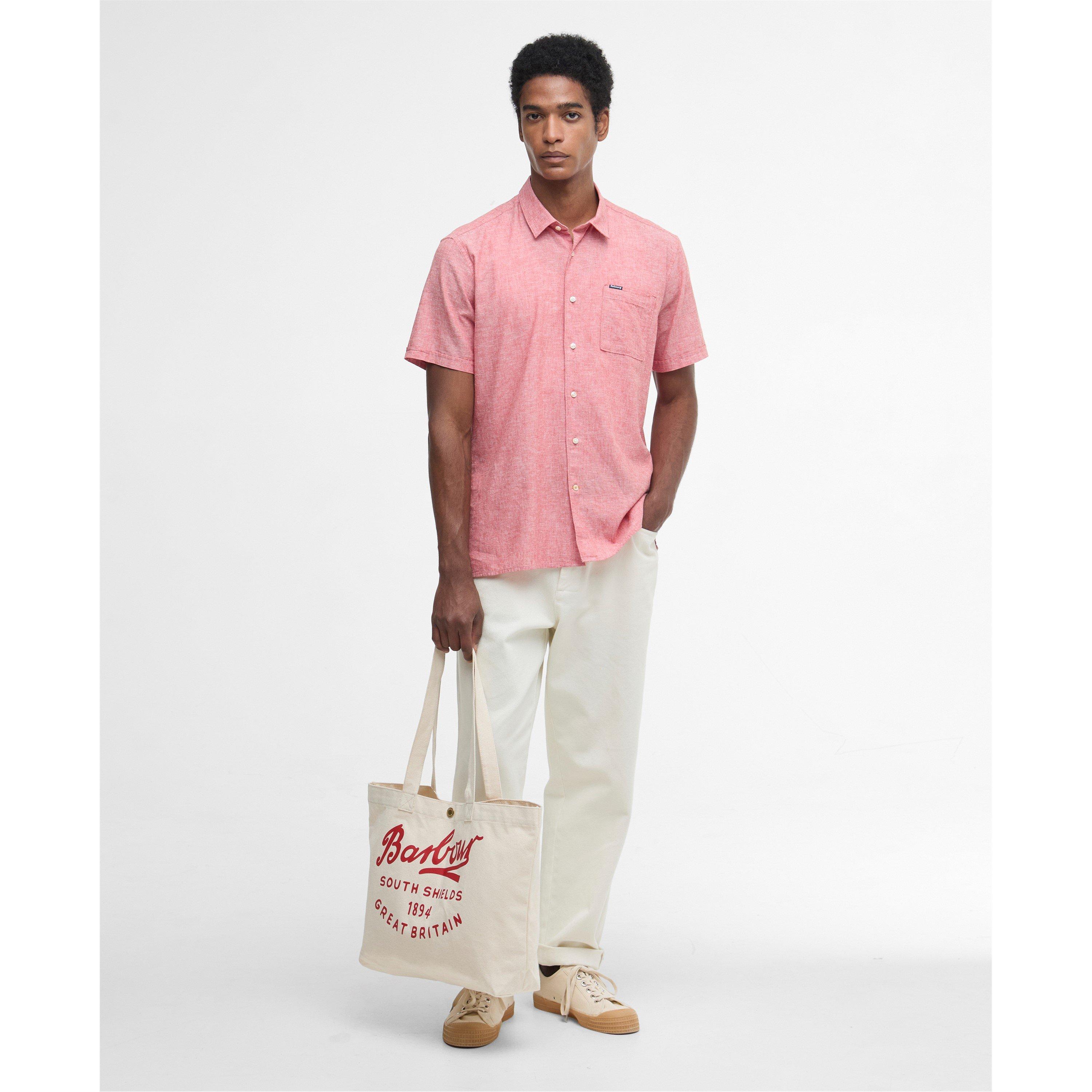 Red Logo - Barbour - Womens Script Tote Bag - 3