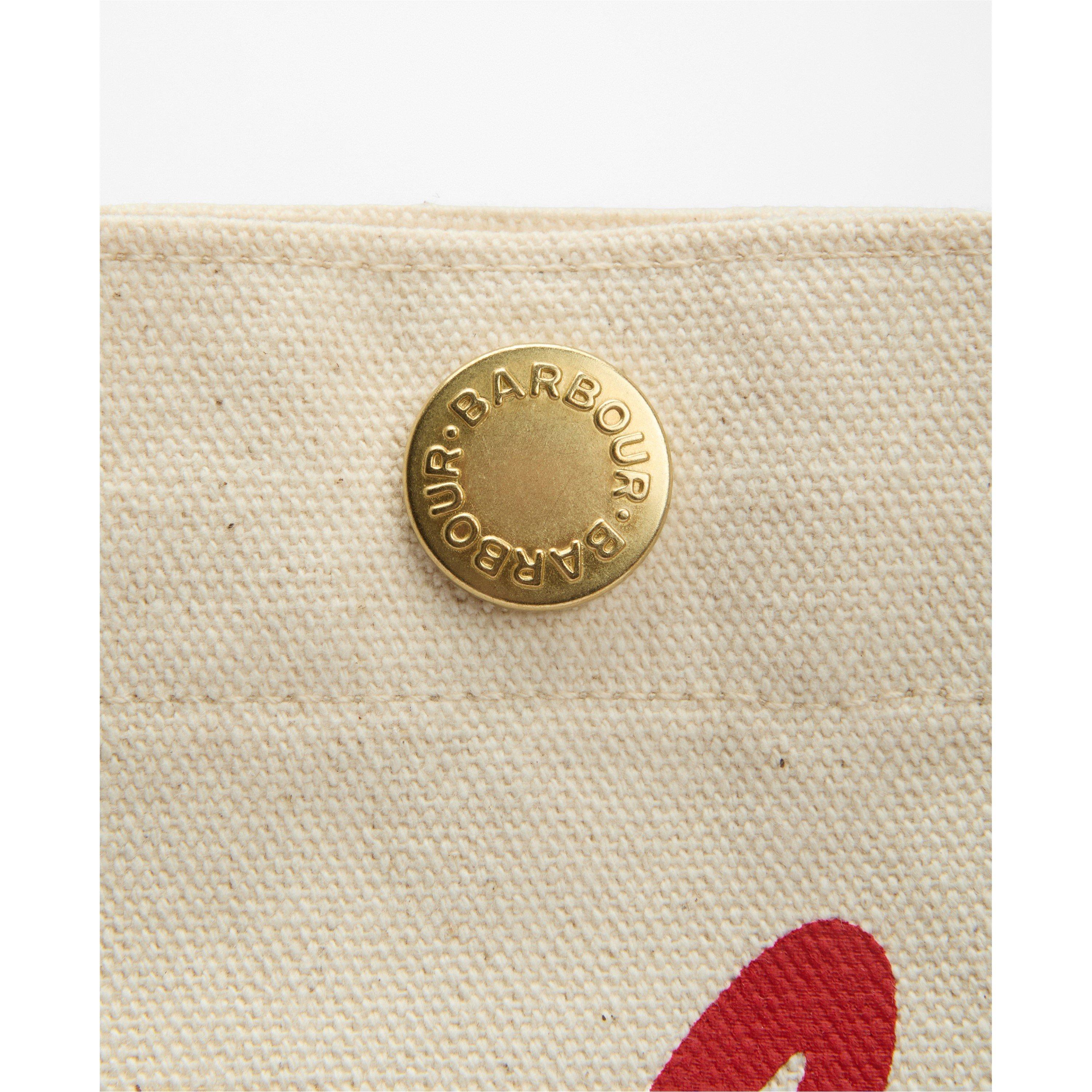 Red Logo - Barbour - Womens Script Tote Bag - 5