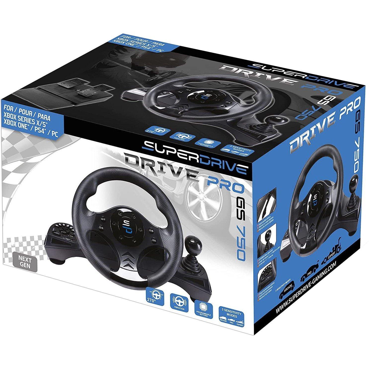 No Colour - Subsonic - Multi-Platform GS750 Drive Pro Gaming Wheel - 2