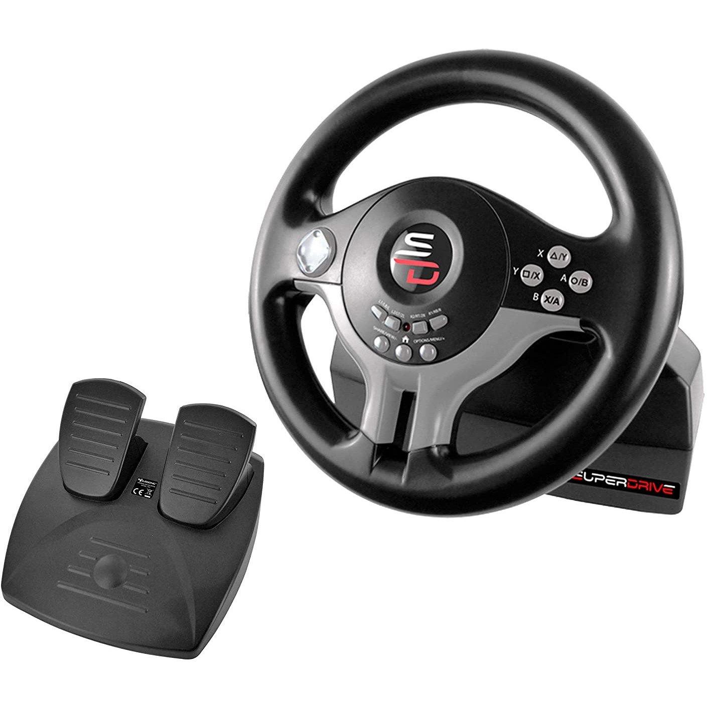 Subsonic Multi-Platform SV 200 Steering Wheel With Pedals