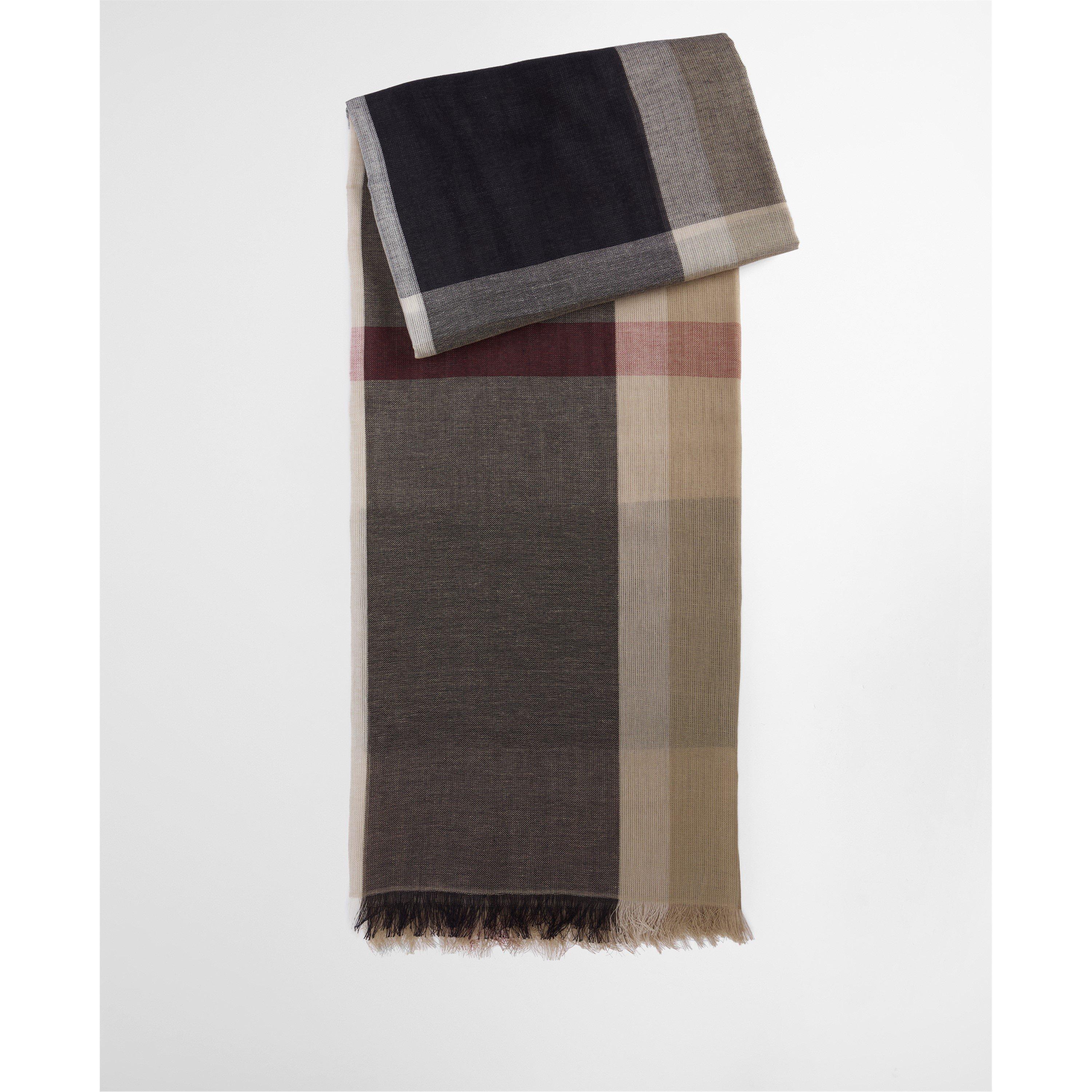 Barbour Womens Esther Scarf - Rosewood Tart