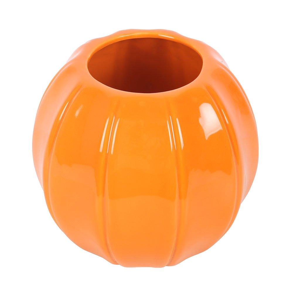 Orange - Something Different - Orange Pumpkin Vase - 3