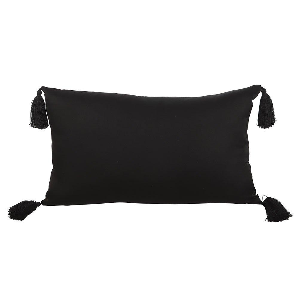 Black - Something Different - Dying to Go to Sleep Satin Cushion - 3