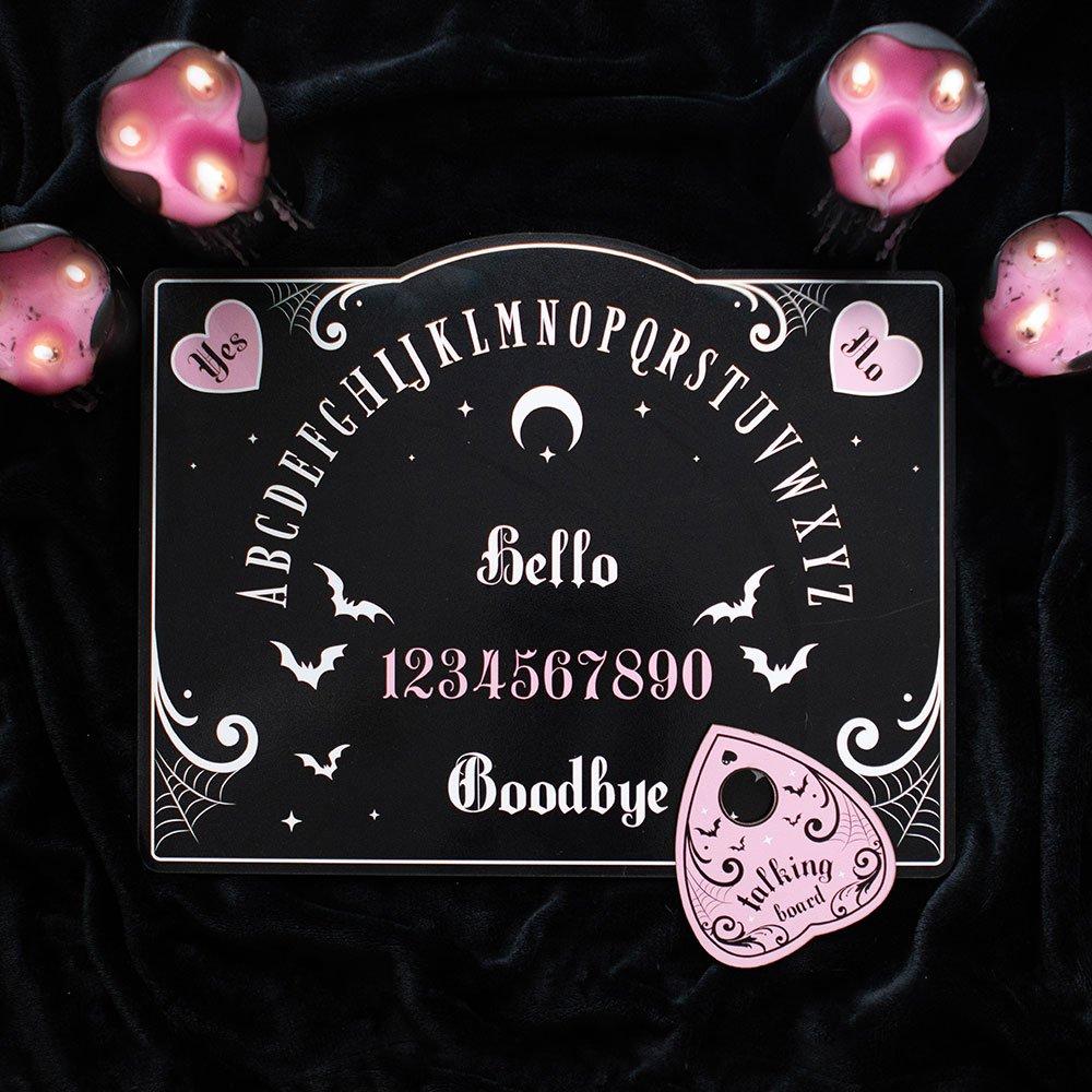 Black - Something Different - Pink and Black Talking Board - 1