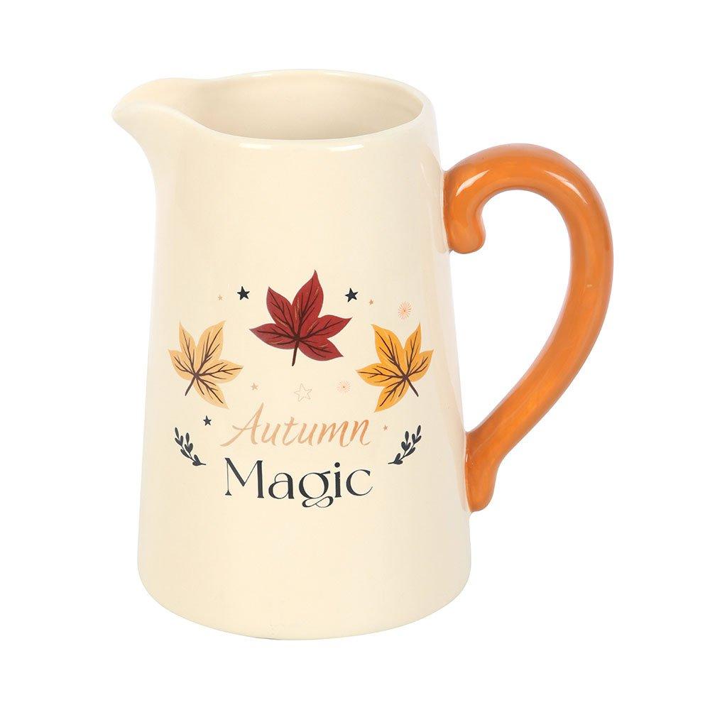 Cream - Something Different - Autumn Magic Ceramic Flower Jug - 2