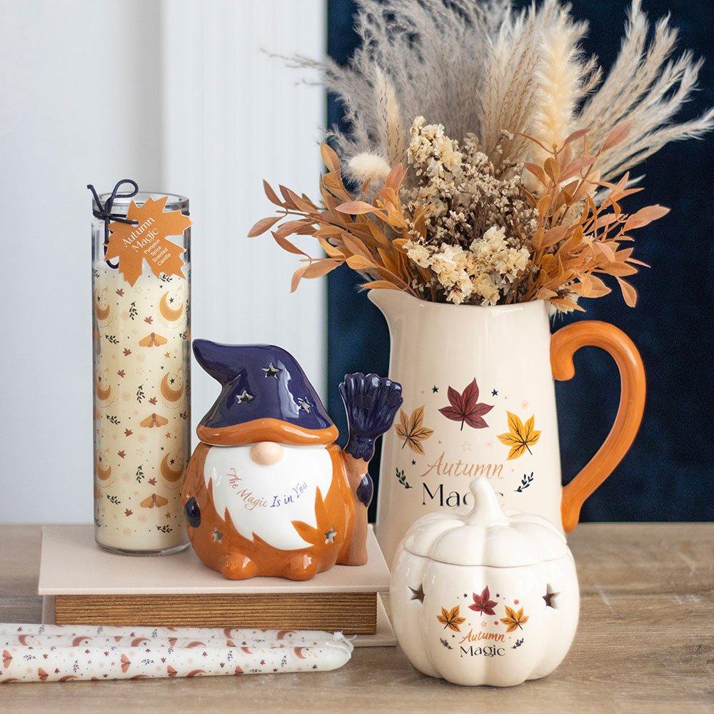 Cream - Something Different - Autumn Magic Ceramic Flower Jug - 5