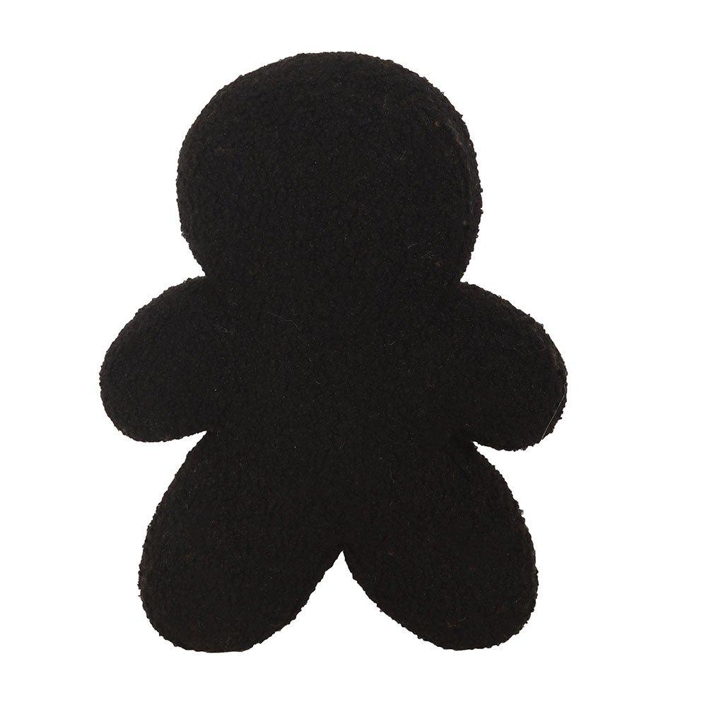 Black - Something Different - Gingerdead Man Boucle Cushion - 4