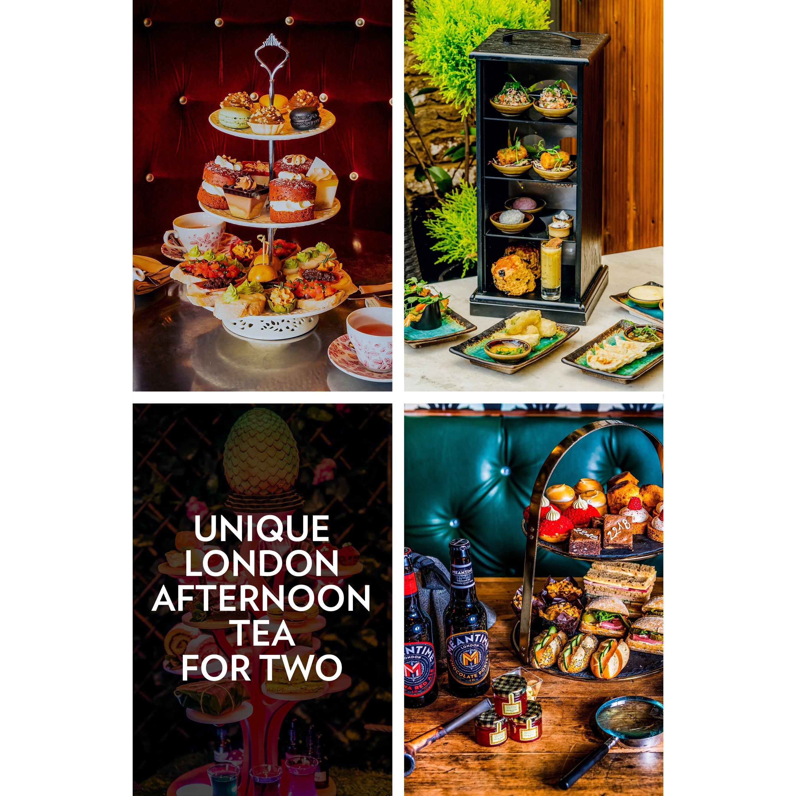 Activity Superstore  Unique London Afternoon Tea For Two