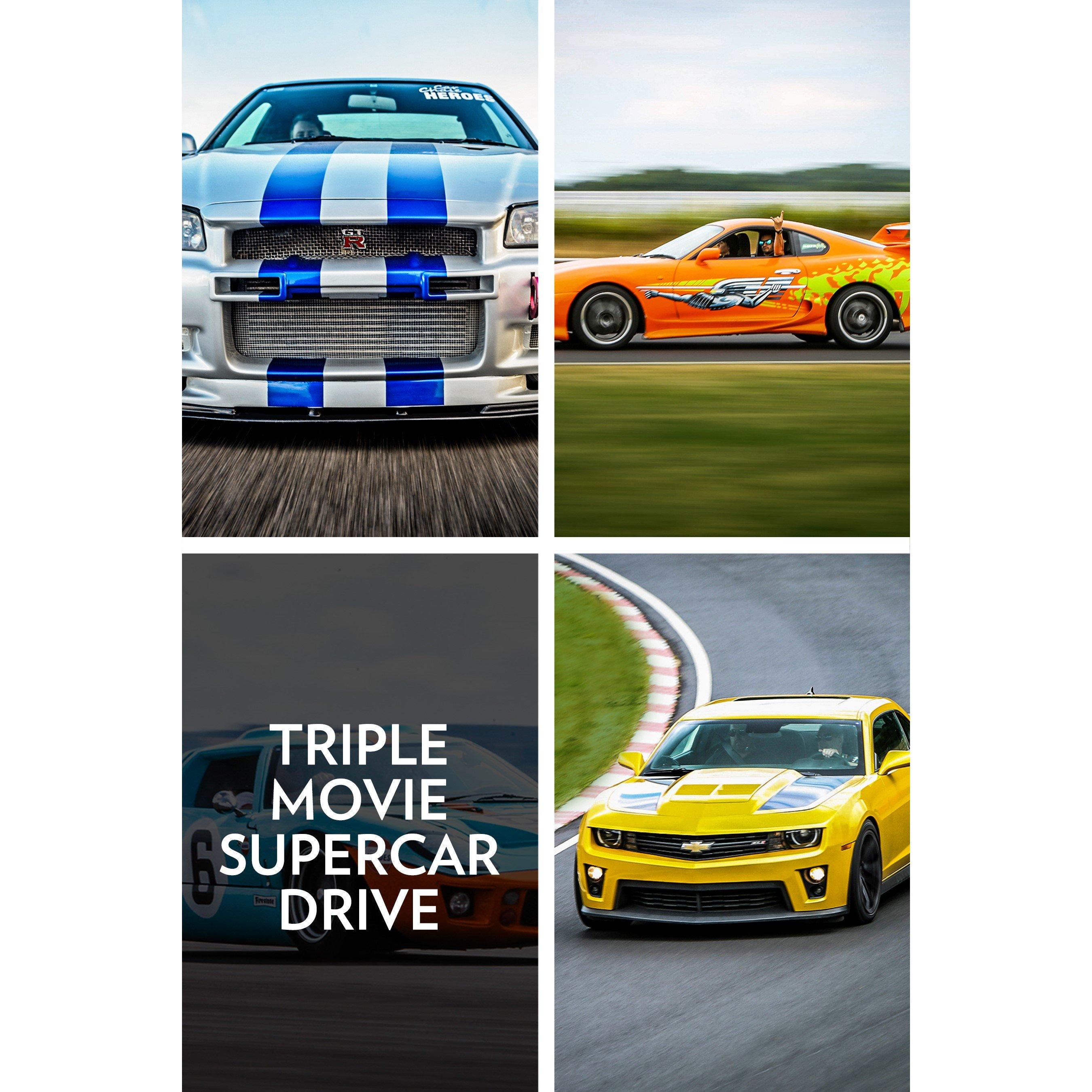 None - Activity Superstore - Triple Movie Supercar Drive - 1