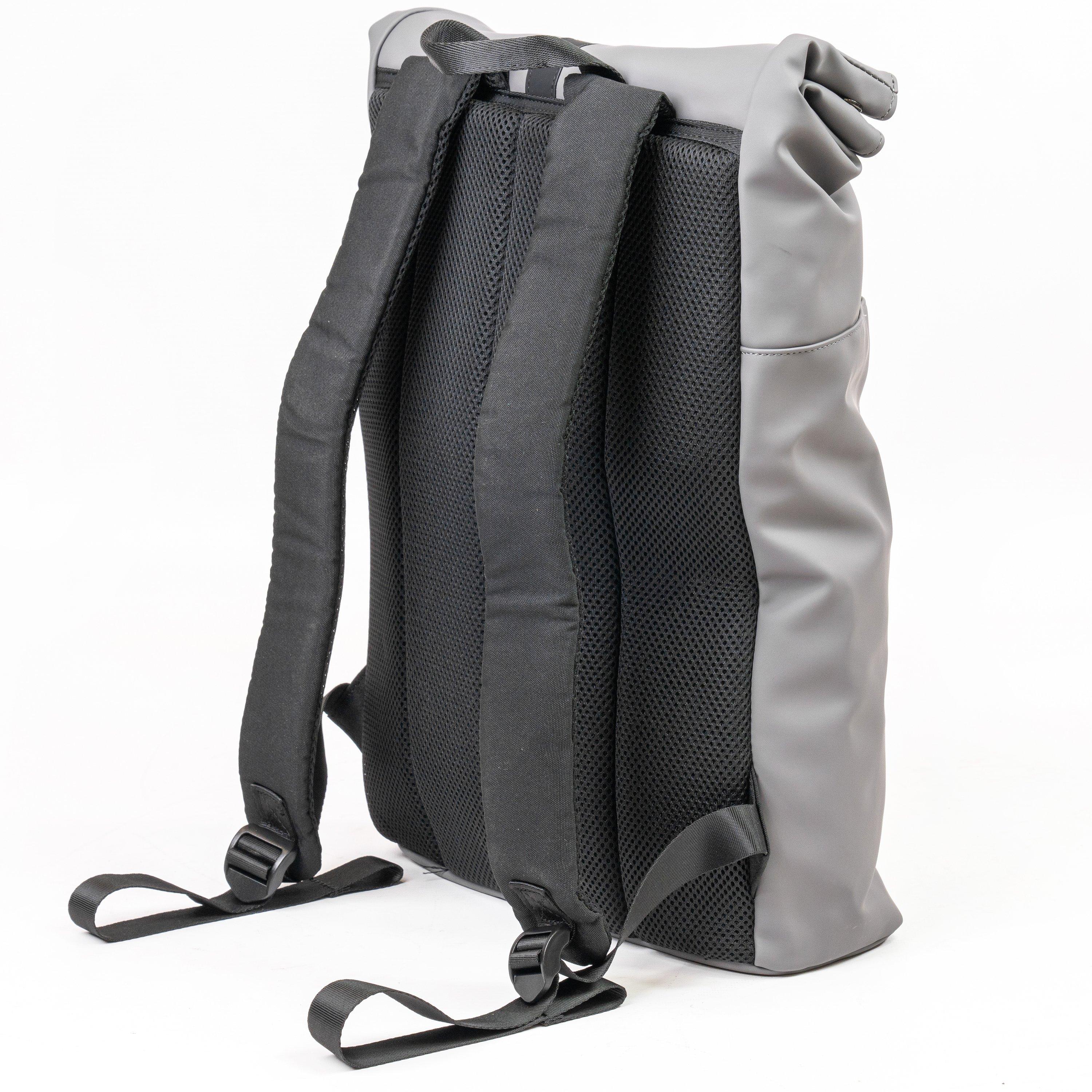 Light Grey Lfb0 - London Fog - Durable Roll-Top Backpack 13.5L Laptop Tablet Bag - 7