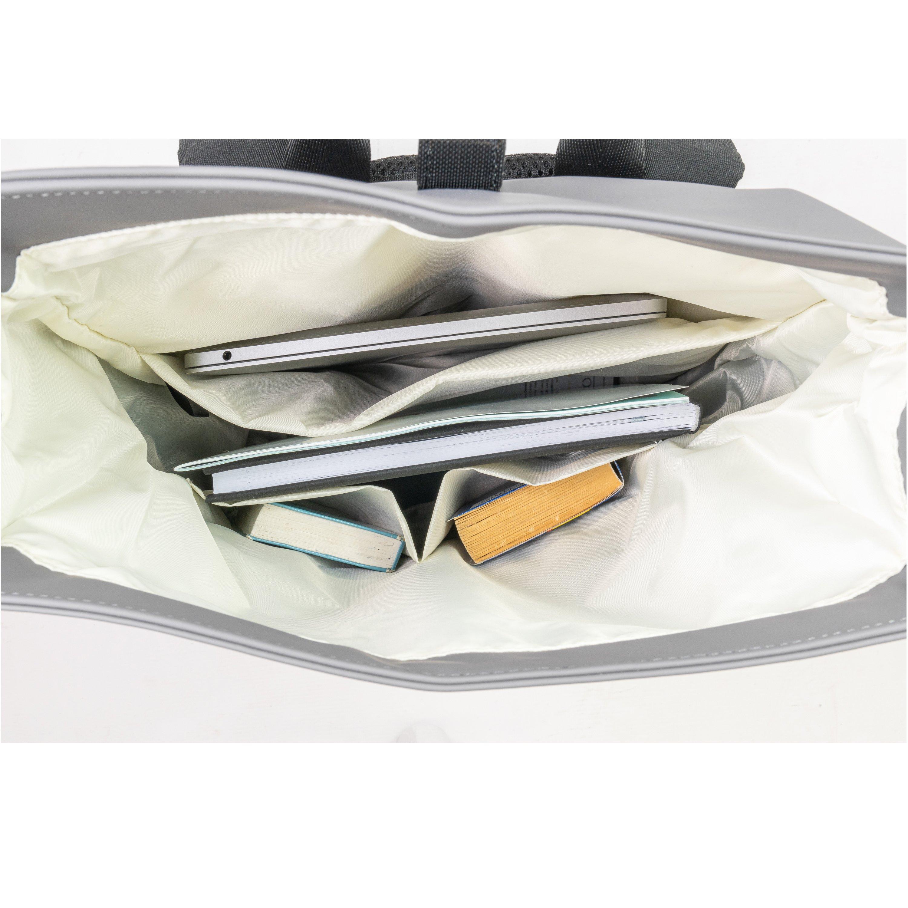 Light Grey Lfb0 - London Fog - Durable Roll-Top Backpack 13.5L Laptop Tablet Bag - 8