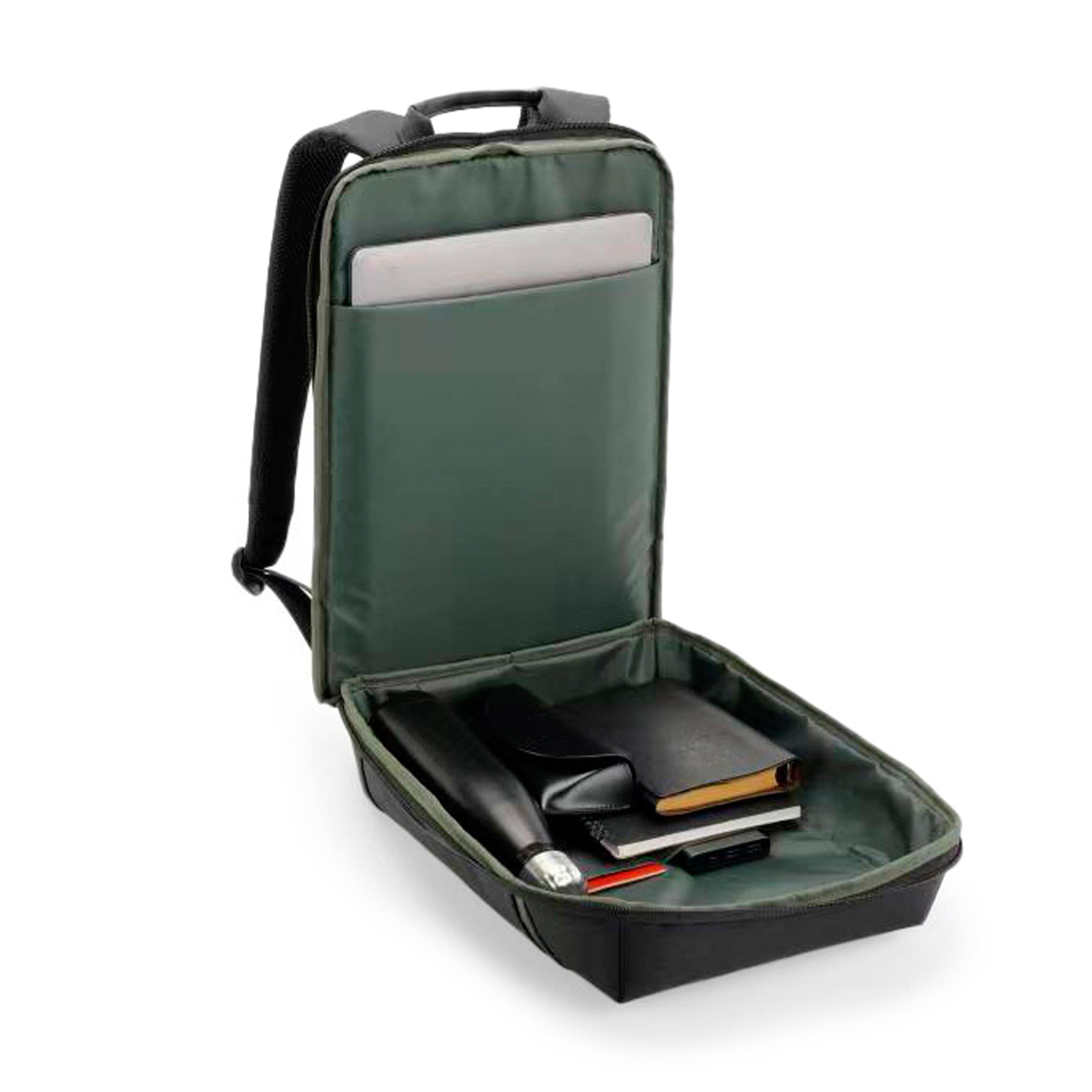 Black Gf601-01 - Gino Ferrari - Mission 15.6 Slimline Laptop Backpack School Bag - 3