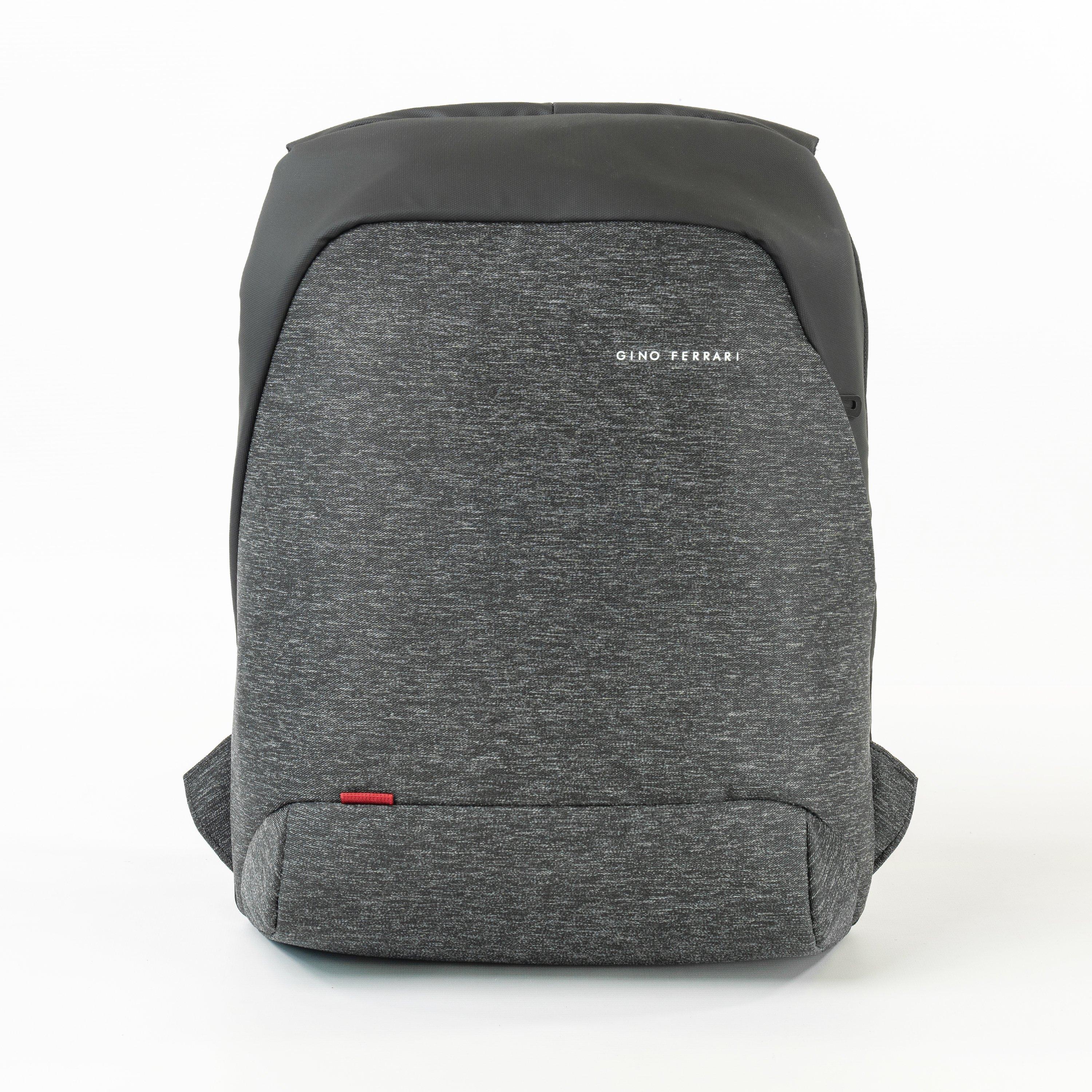 Grey Gf519-03 - Gino Ferrari - Zeus 15.6 Padded Laptop Bag School Backpack - 2