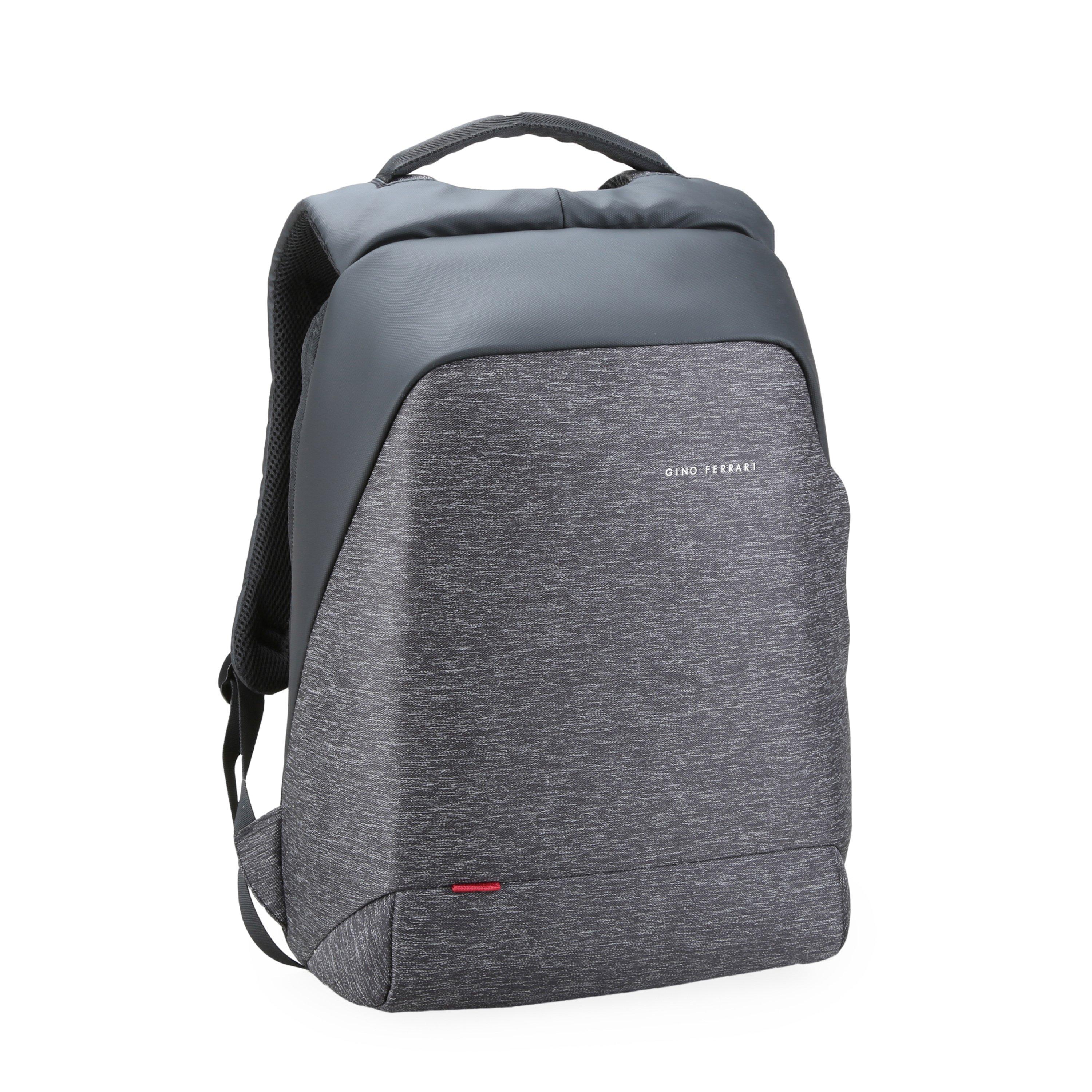Grey Gf519-03 - Gino Ferrari - Zeus 15.6 Padded Laptop Bag School Backpack - 8