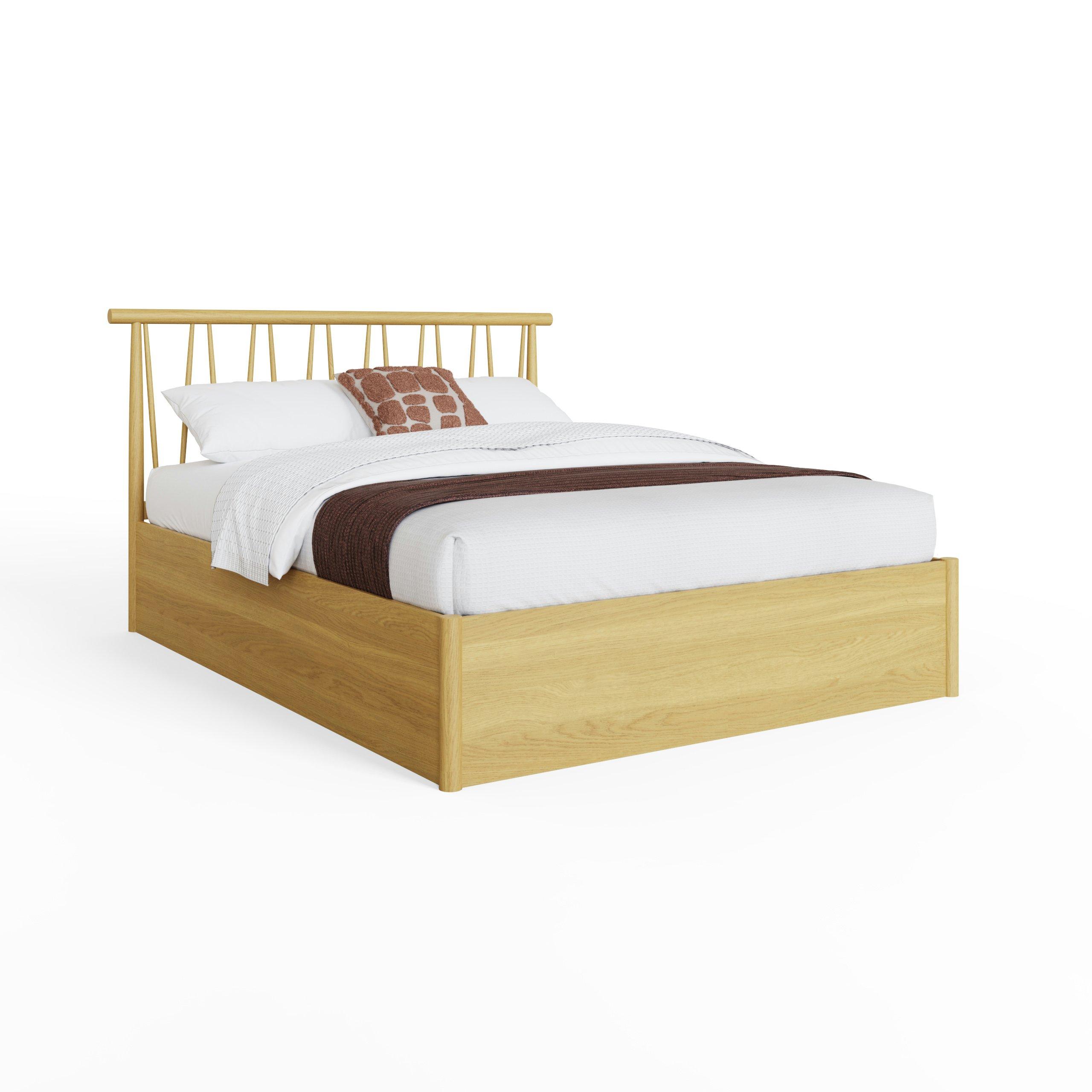Oak - GFW - Fusum King Ottoman & Pocket Sprung Mattress - 6