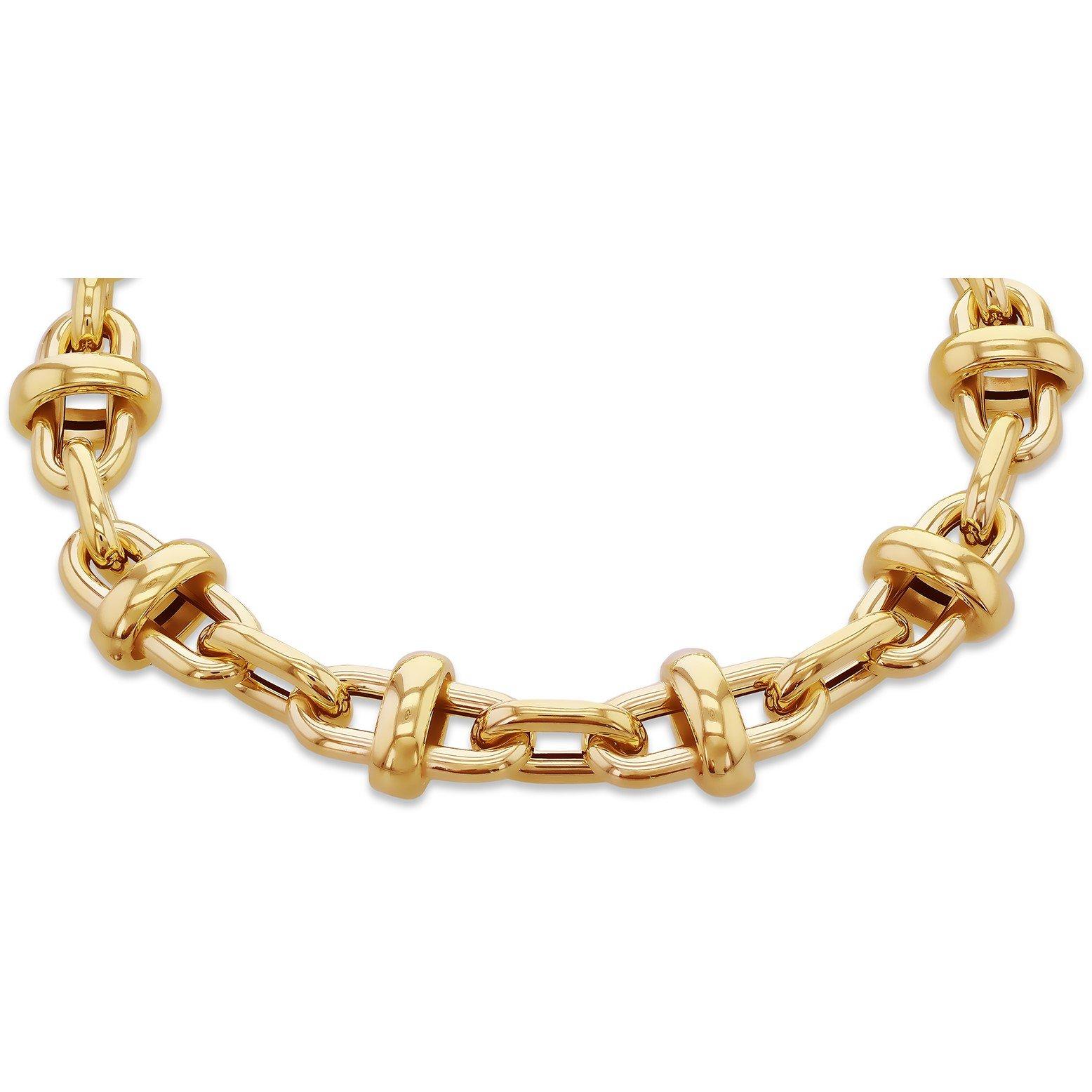 Yellow Gold - Be You - 9ct Gold Oval link with Round Link - 2