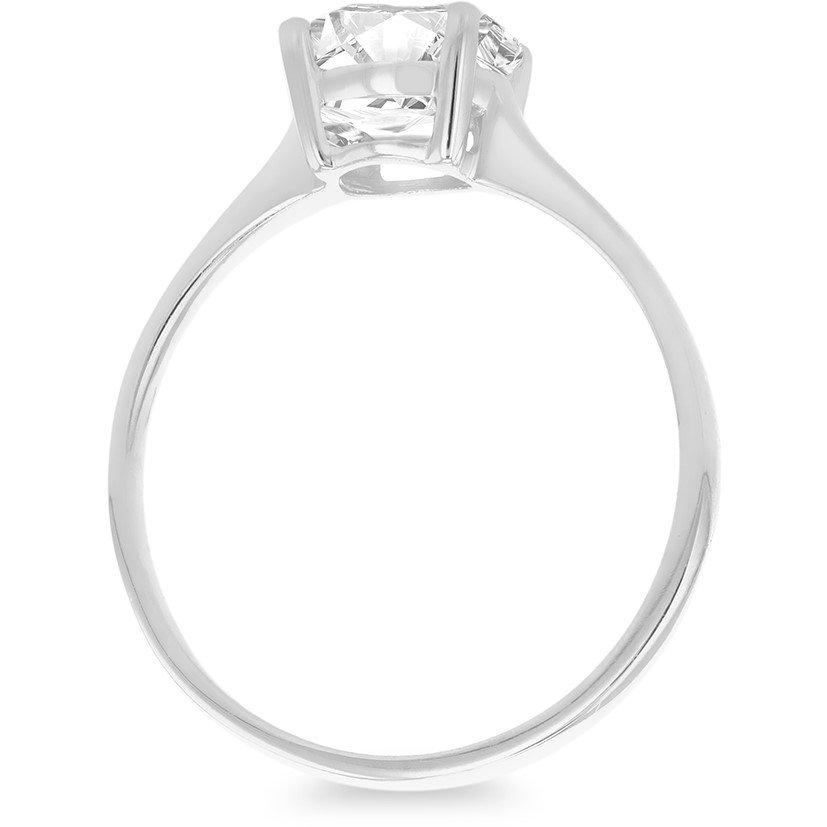 White Gold - Be You - 9ct Gold CZ Solitatire Ring - 3