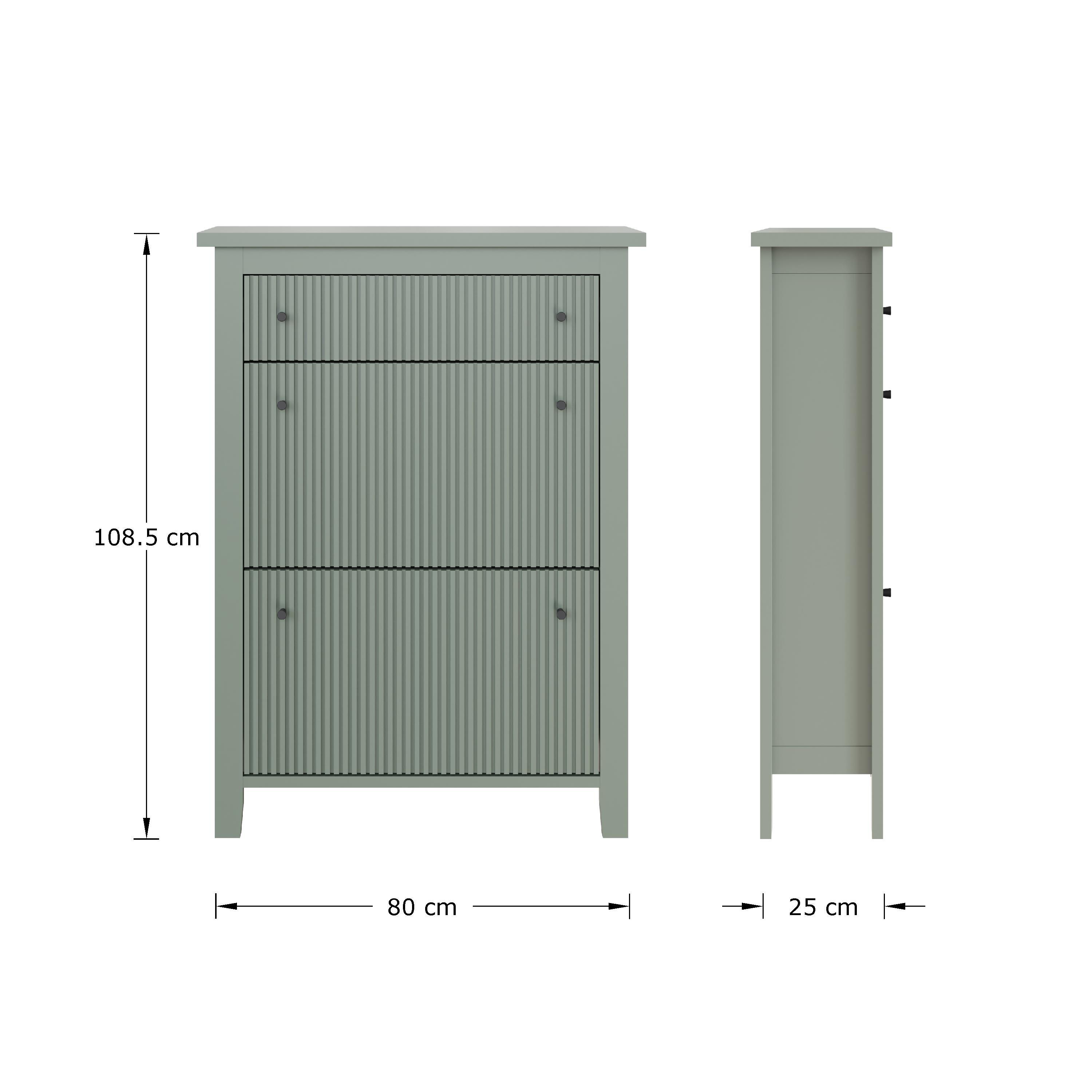 Dowager Green - GFW - Garrucha Deluxe Shoe Cabinet - 7