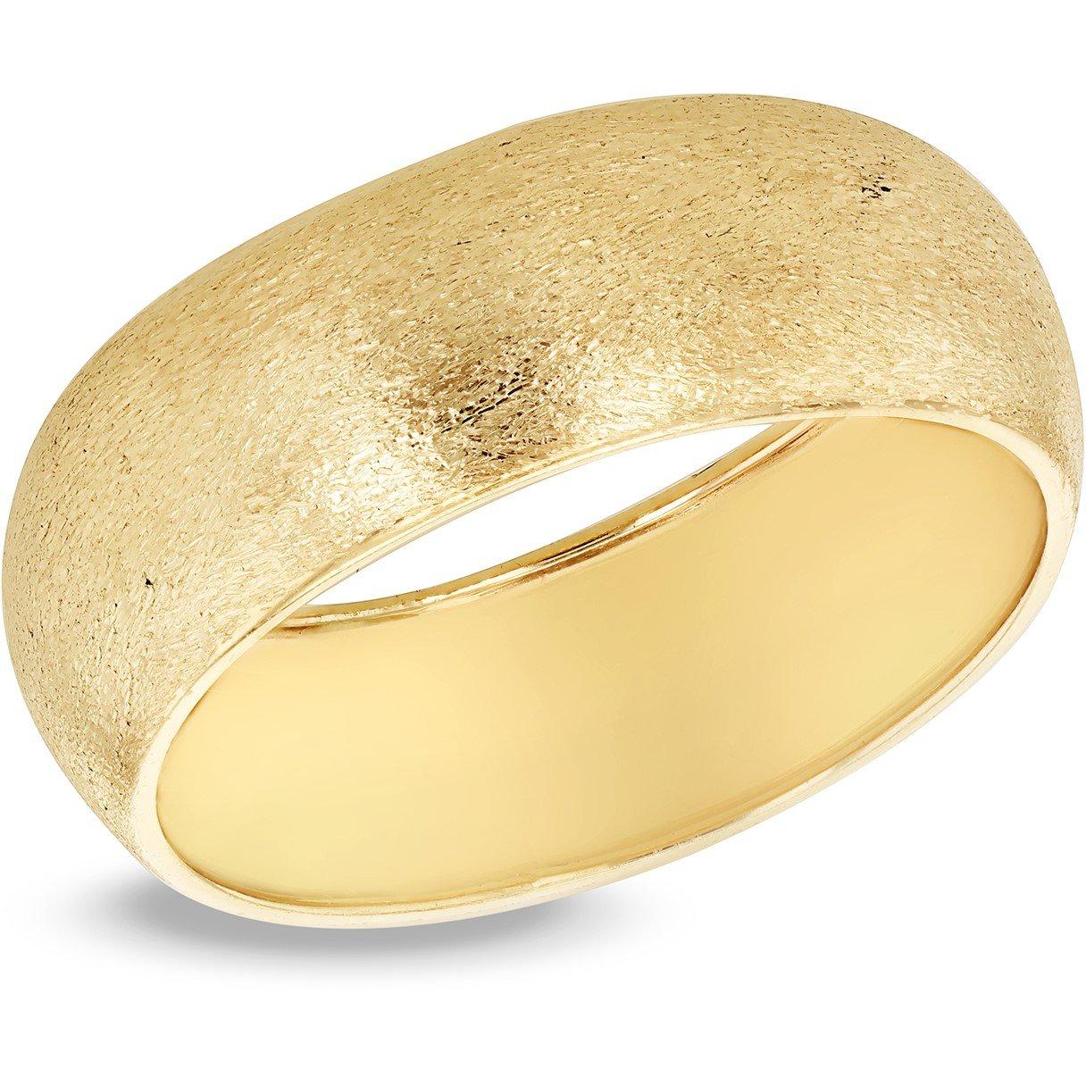 Yellow Gold - Be You - 9ct Gold Satin Band Ring - 1