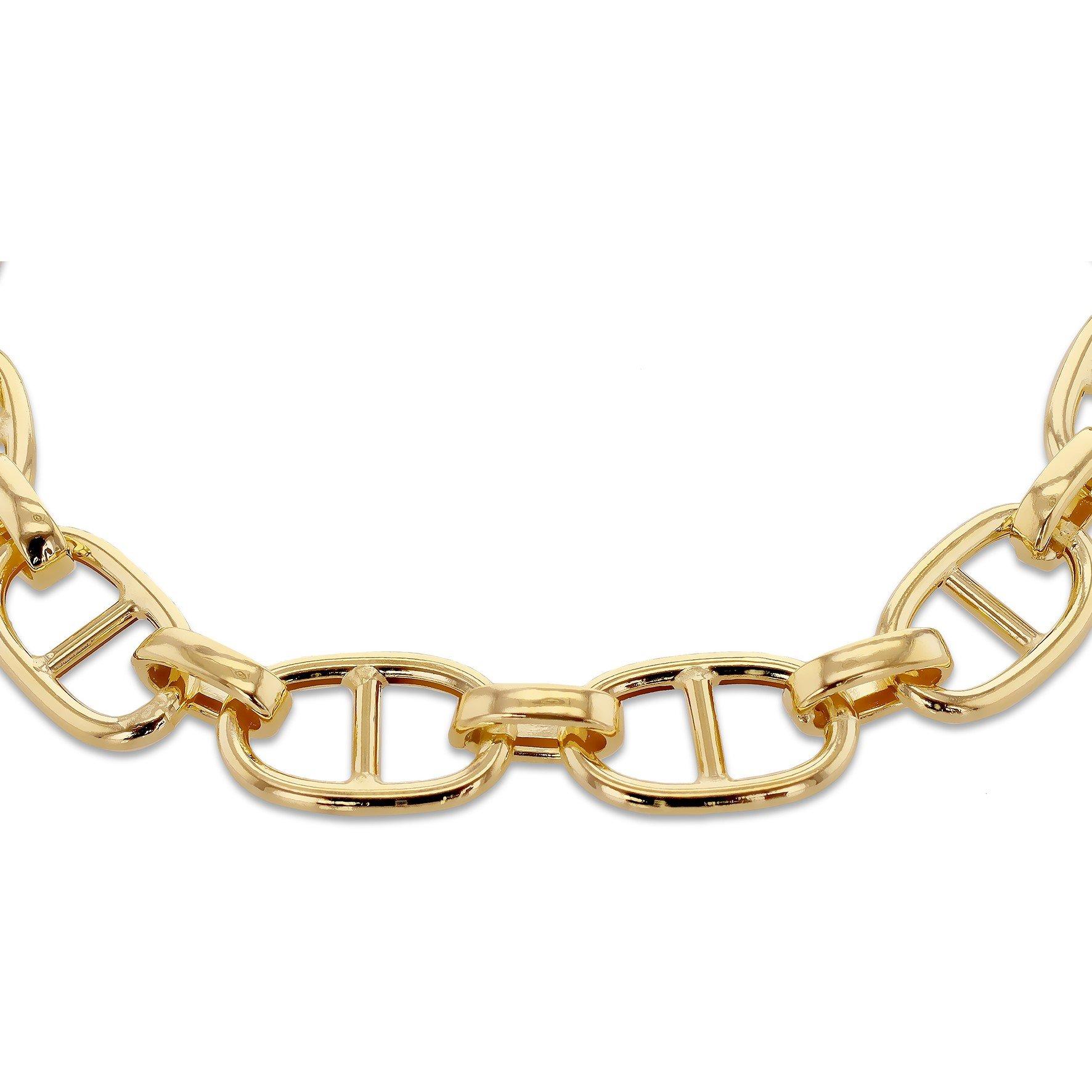 Yellow Gold - Be You - 9ct Gold Hollow Rambo Bracelet - 2