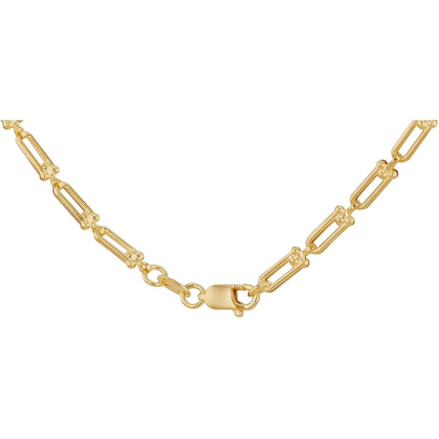 Yellow Gold - Be You - 9ct Gold Mini Industrial Chain - 3