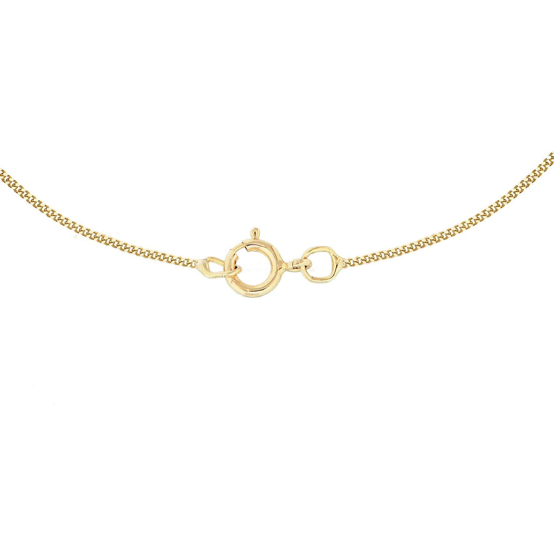 Yellow Gold - Be You - 9ct Gold Leaf Necklace - 3