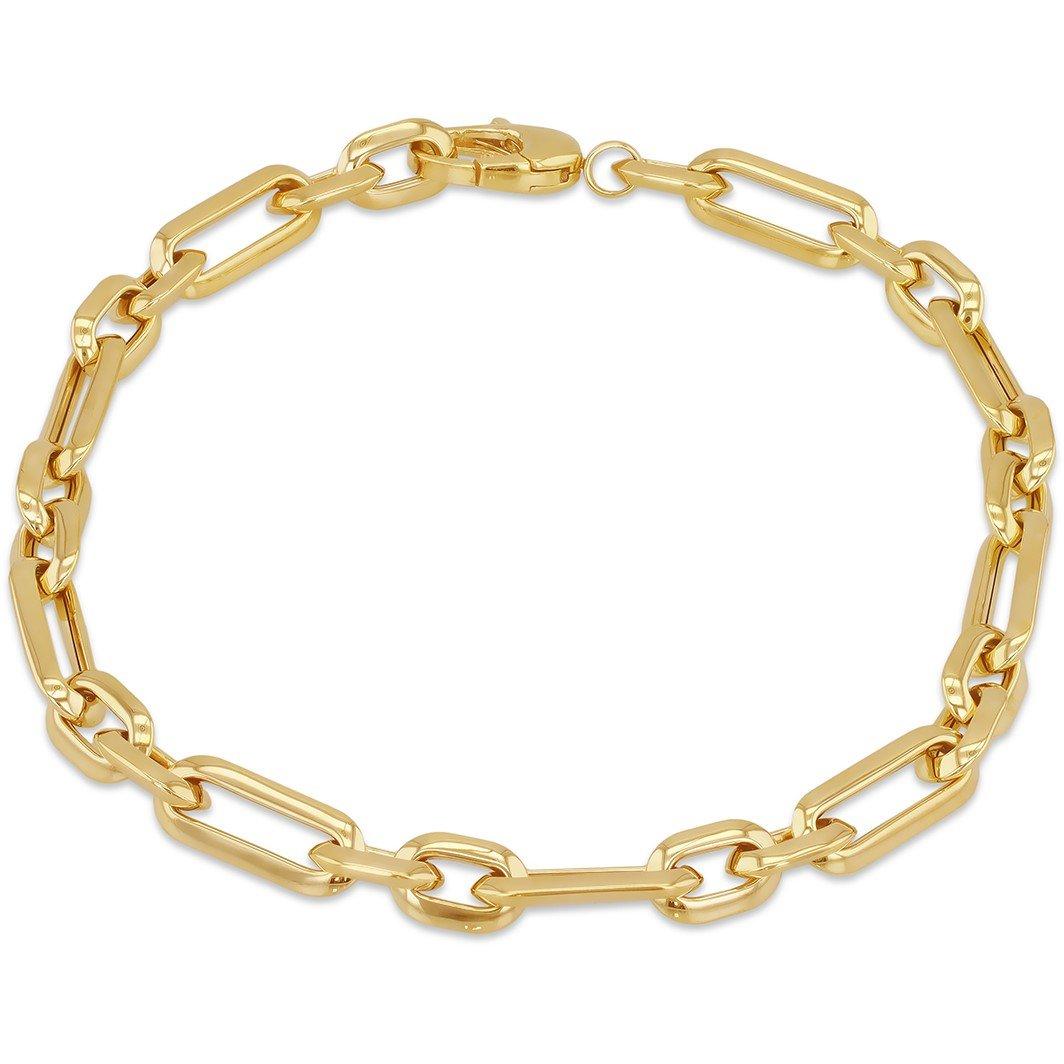 Yellow Gold - Be You - 9ct ellow Gold Figabelcher 1+1 Bracelet - 1