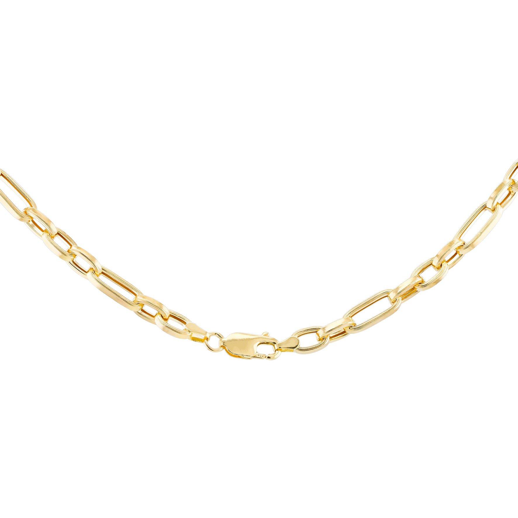 Yellow Gold - Be You - 9ct Gold Fancy Figaro Chain - 2