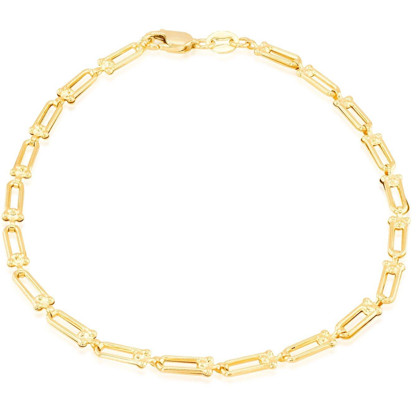 Yellow Gold - Be You - 9ct Gold Mini Industrial Chain Bracelet - 1