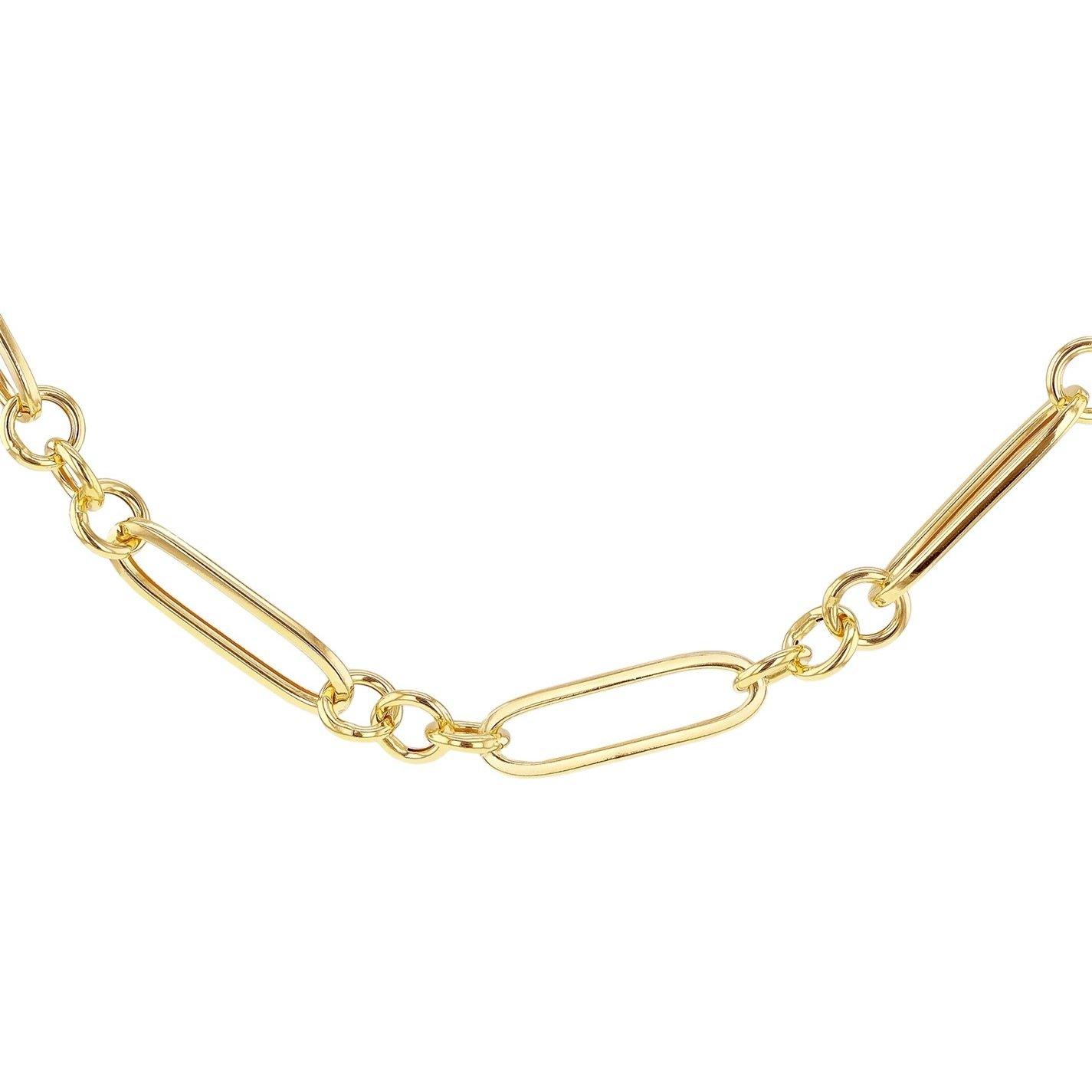 Yellow Gold - Be You - 9ct Gold Hollow Figaro Paper Chain - 3