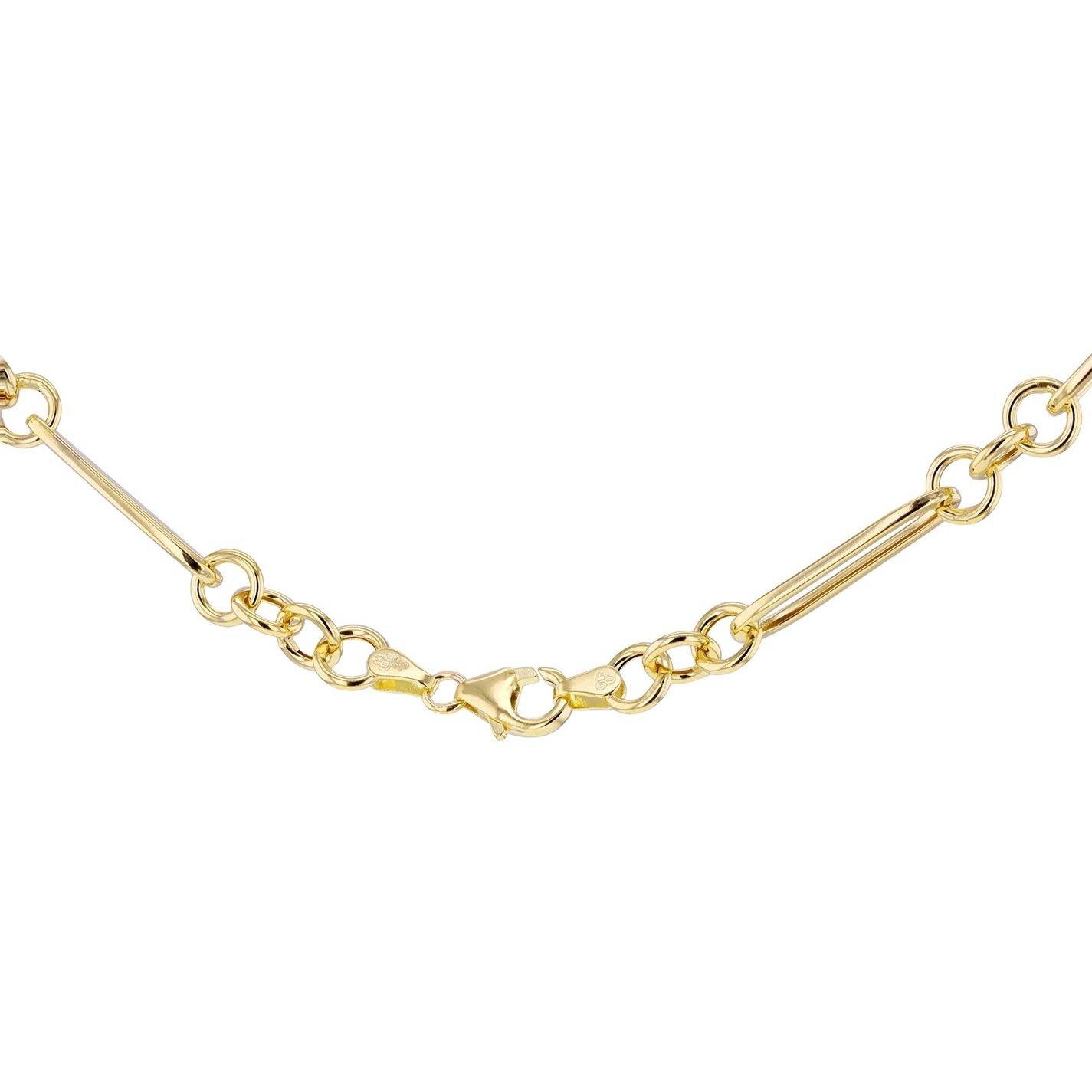 Yellow Gold - Be You - 9ct Gold Hollow Figaro Paper Chain - 4