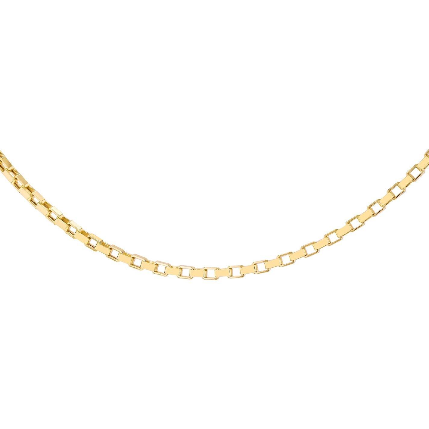 Yellow Gold - Be You - 9ct Gold Square Paper Chain - 4