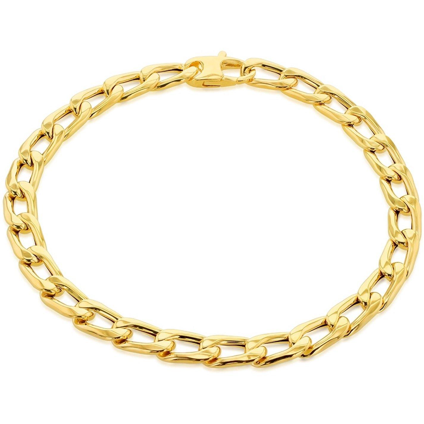 Yellow Gold - Be You - 9ct Gold Curb Bracelet - 1