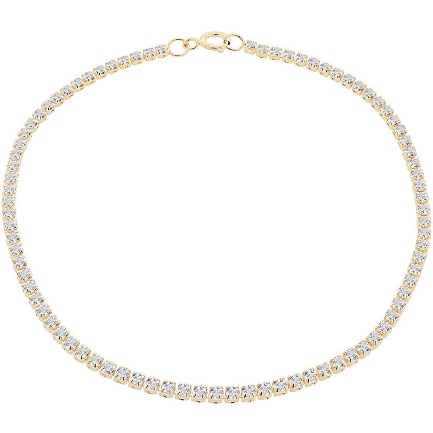 Yellow Gold - Be You - 9ct Gold With CZ Tennis Bracelet - 1