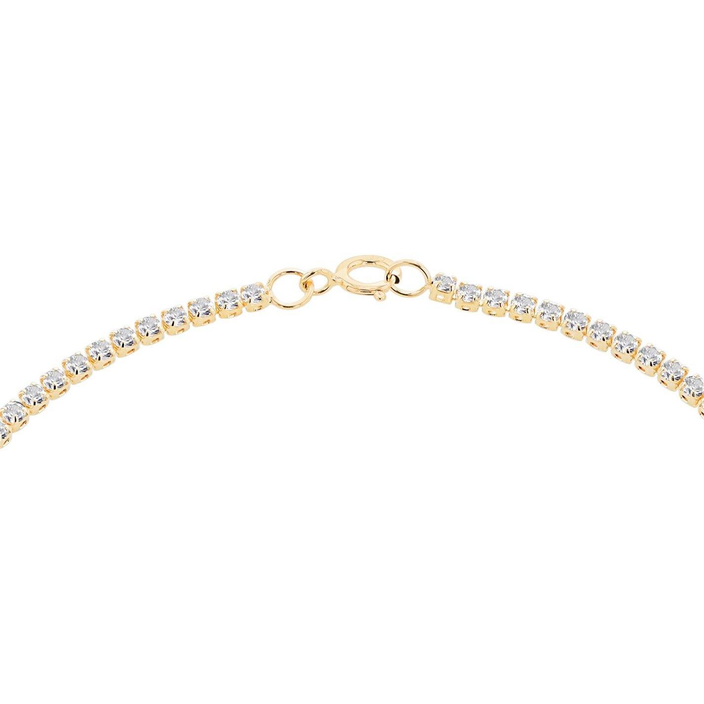 Yellow Gold - Be You - 9ct Gold With CZ Tennis Bracelet - 5