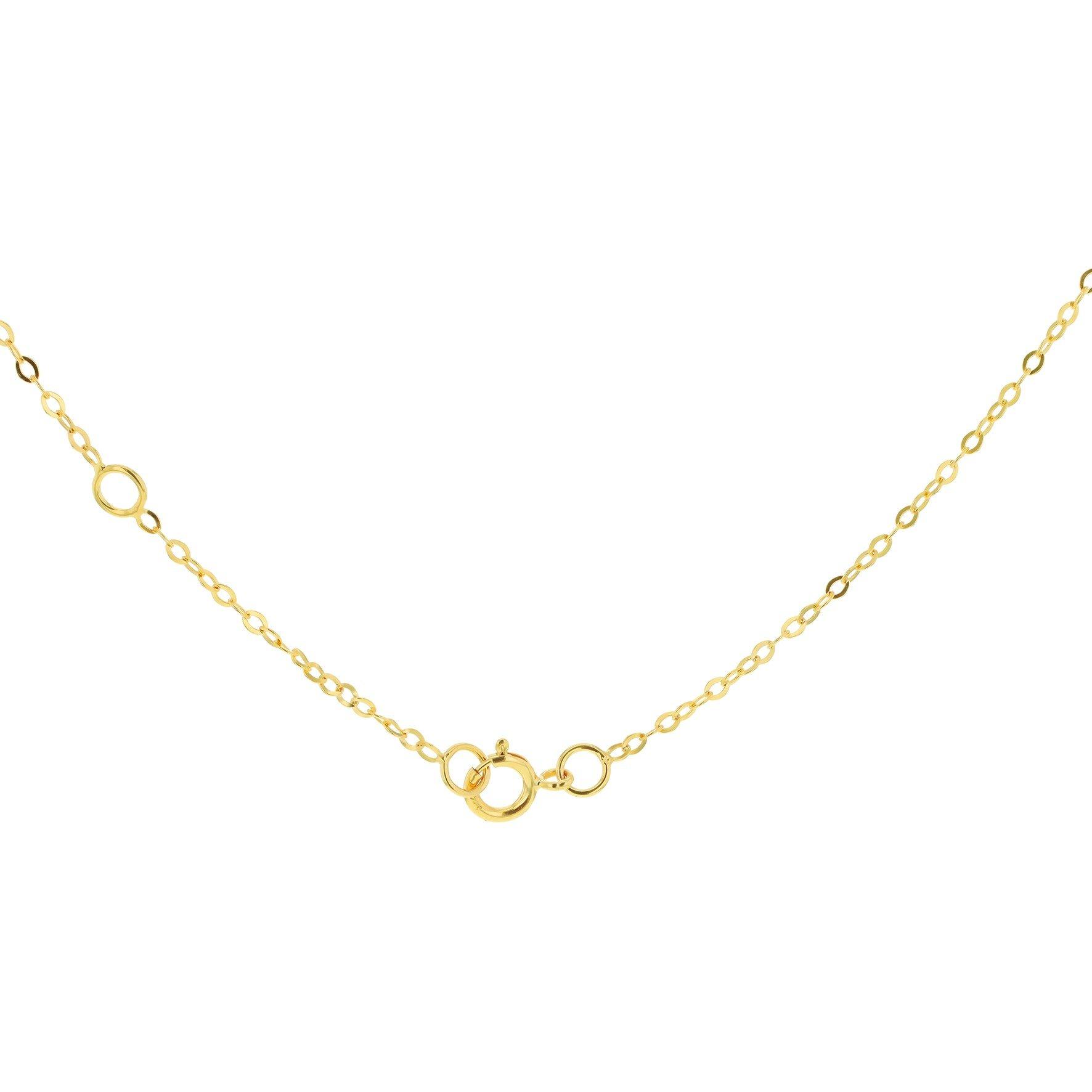 Yellow Gold - Be You - 9ct Gold Three Paper Adjustable Chain - 3