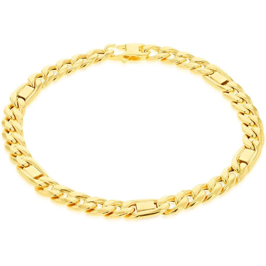 Yellow Gold - Be You - 9ct Gold Curb Link Bracelet