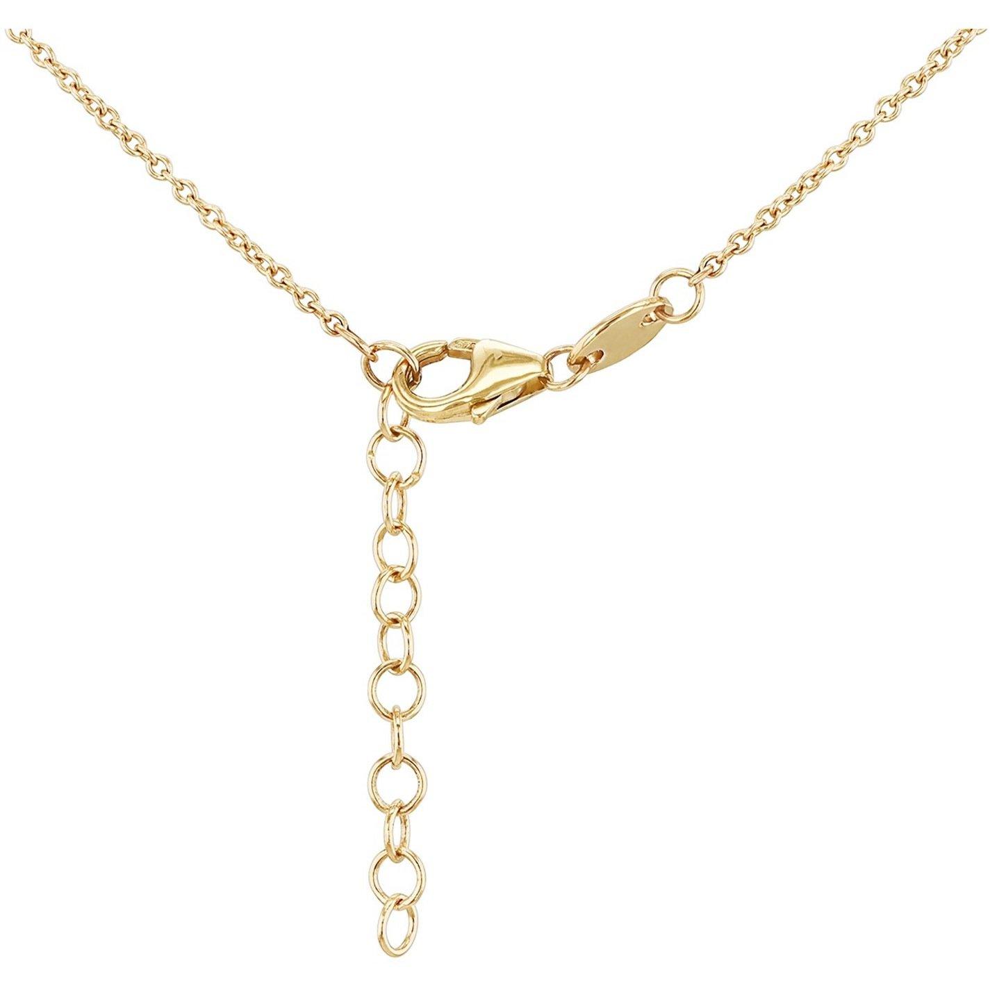 Yellow Gold - Be You - 9ct Gold Sunray Disc Necklace - 5
