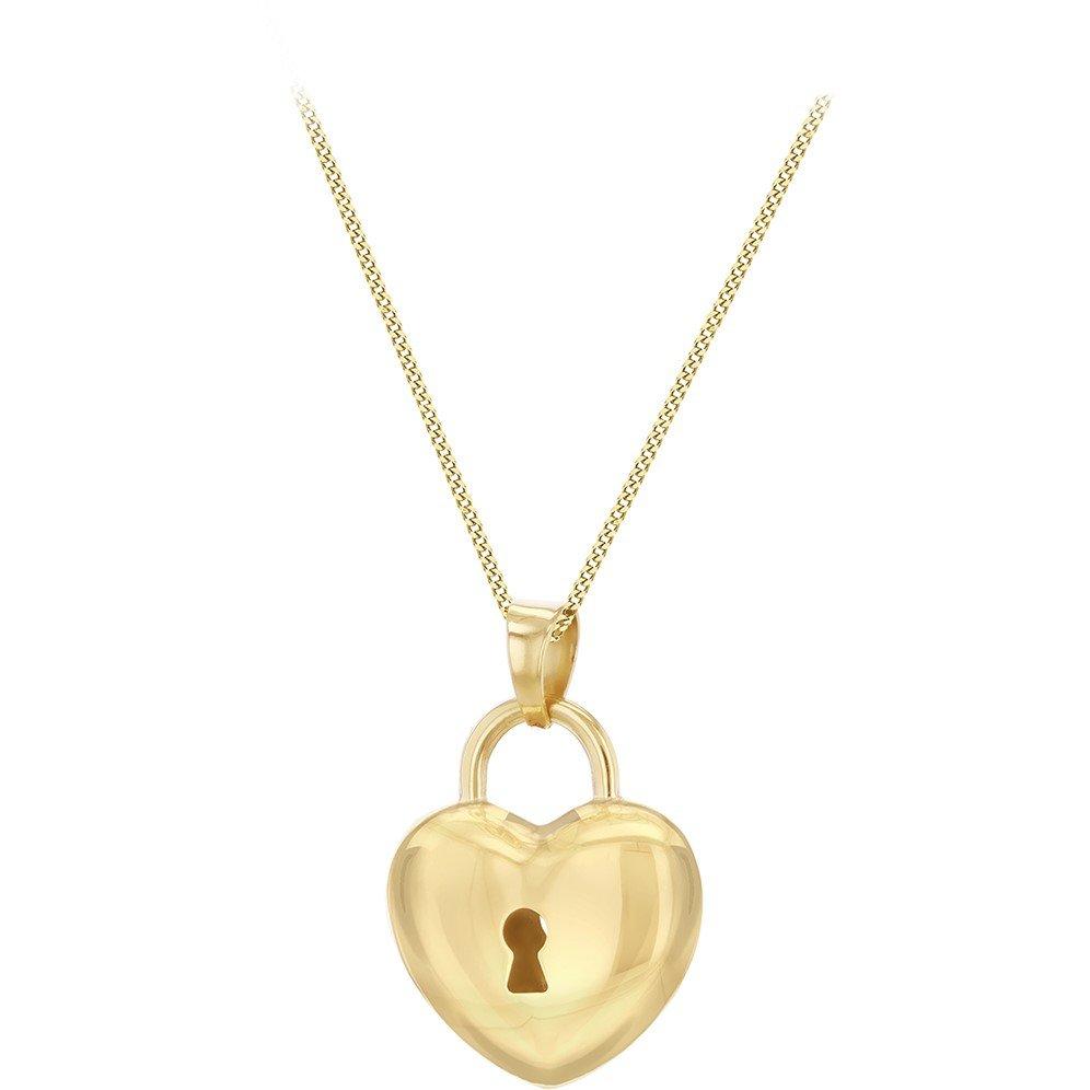 Yellow Gold - Be You - 9ct Gold Key to my Heart Necklace - 2