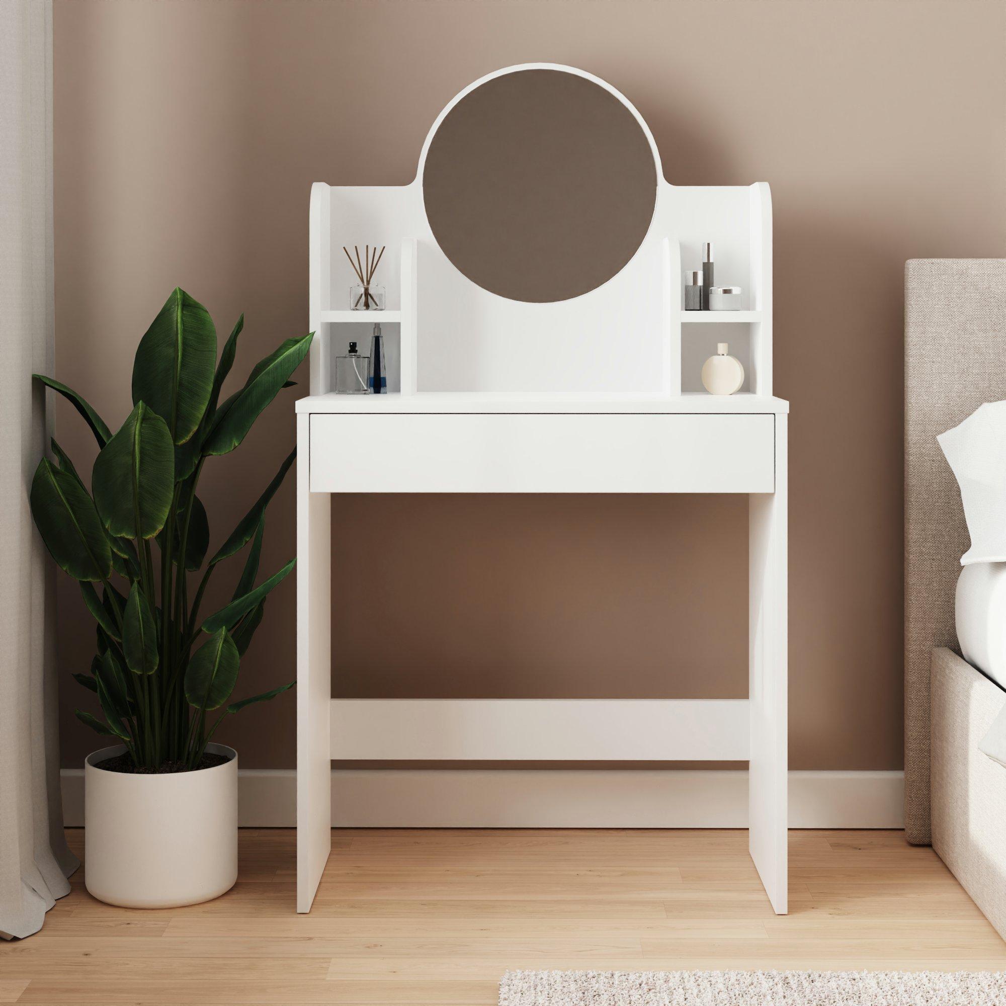 White - GFW - Idis Dressing Table - 2