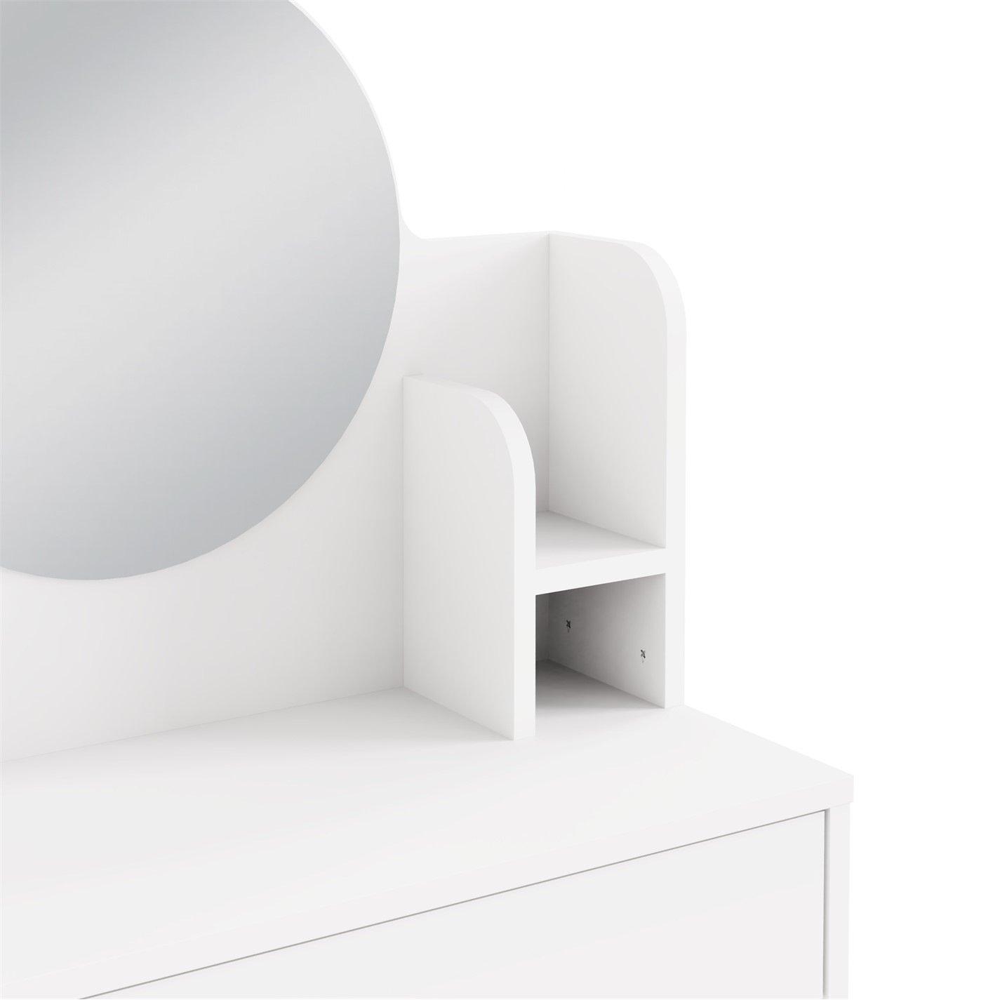 White - GFW - Idis Dressing Table - 9