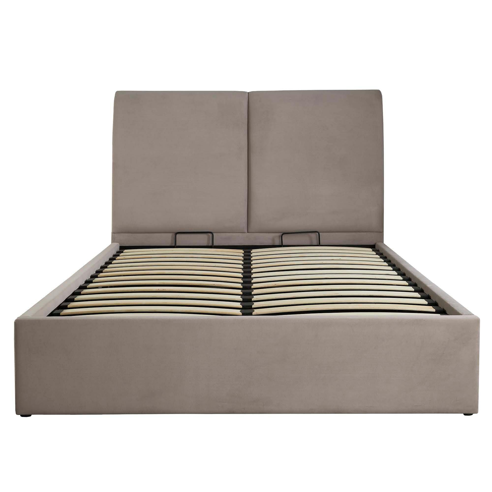 Natural - GFW - Montrel Double Ottoman & Pocket Sprung Mattress - 5