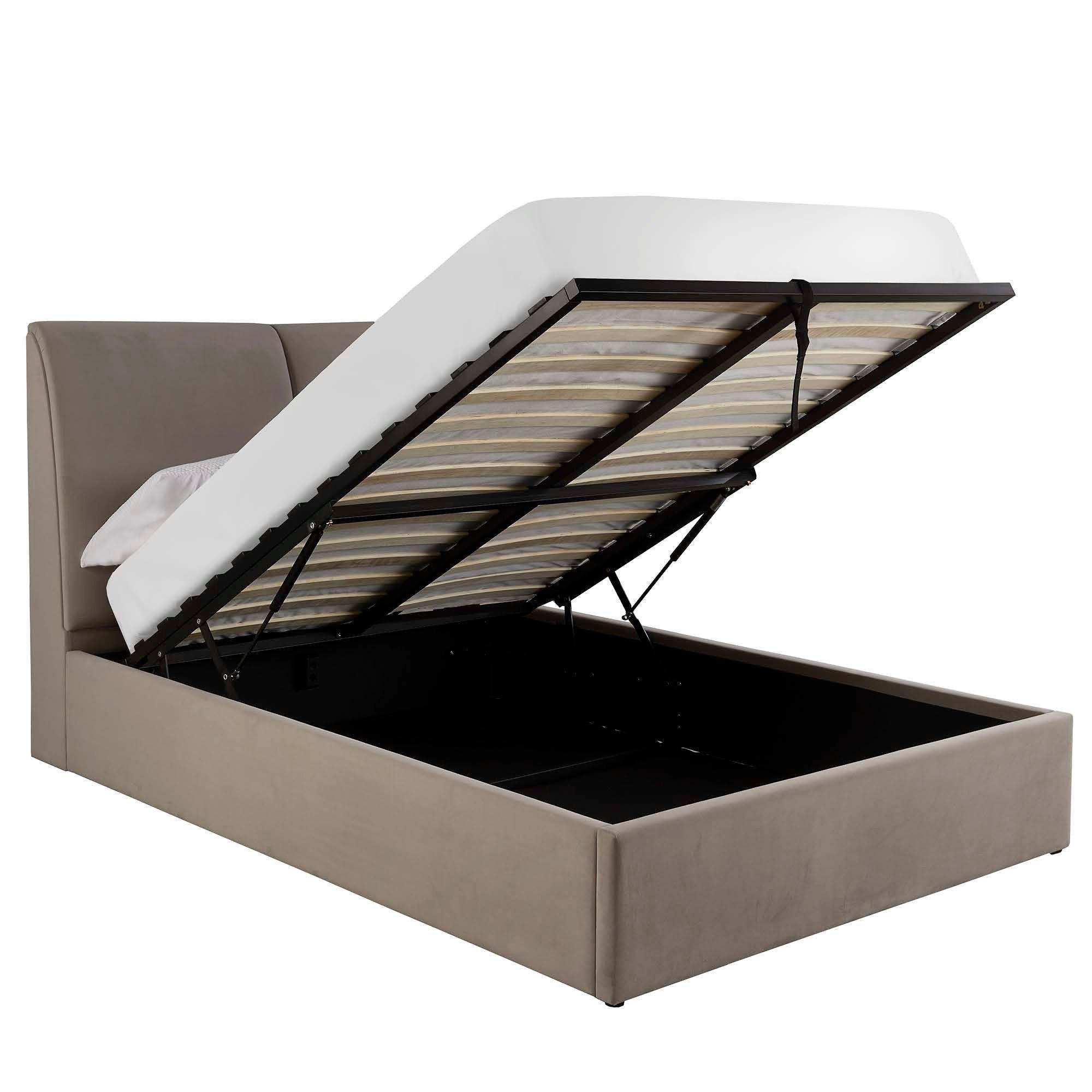 Natural - GFW - Montrel Double Ottoman & Pocket Sprung Mattress - 6