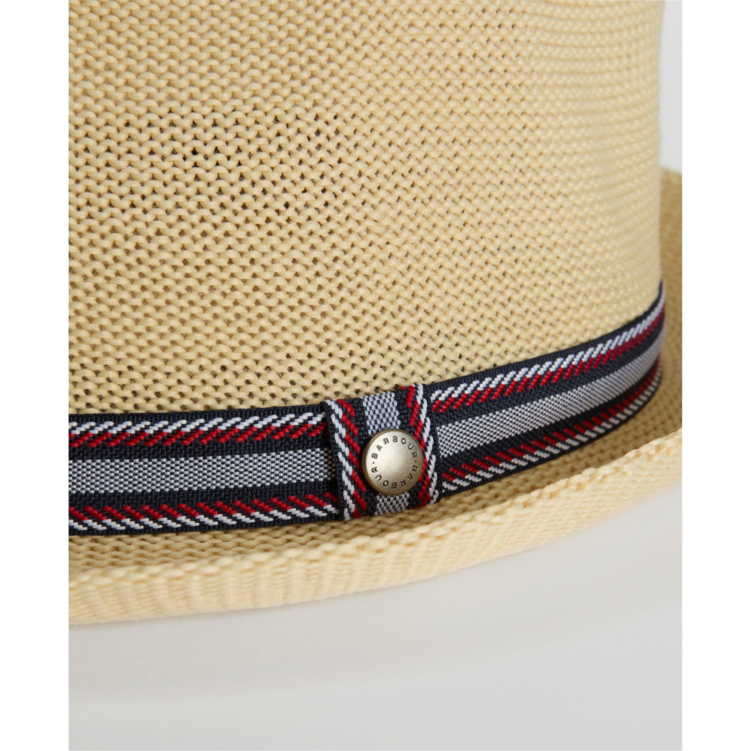 Ecru - Barbour - Linford Trilby Hat - 4