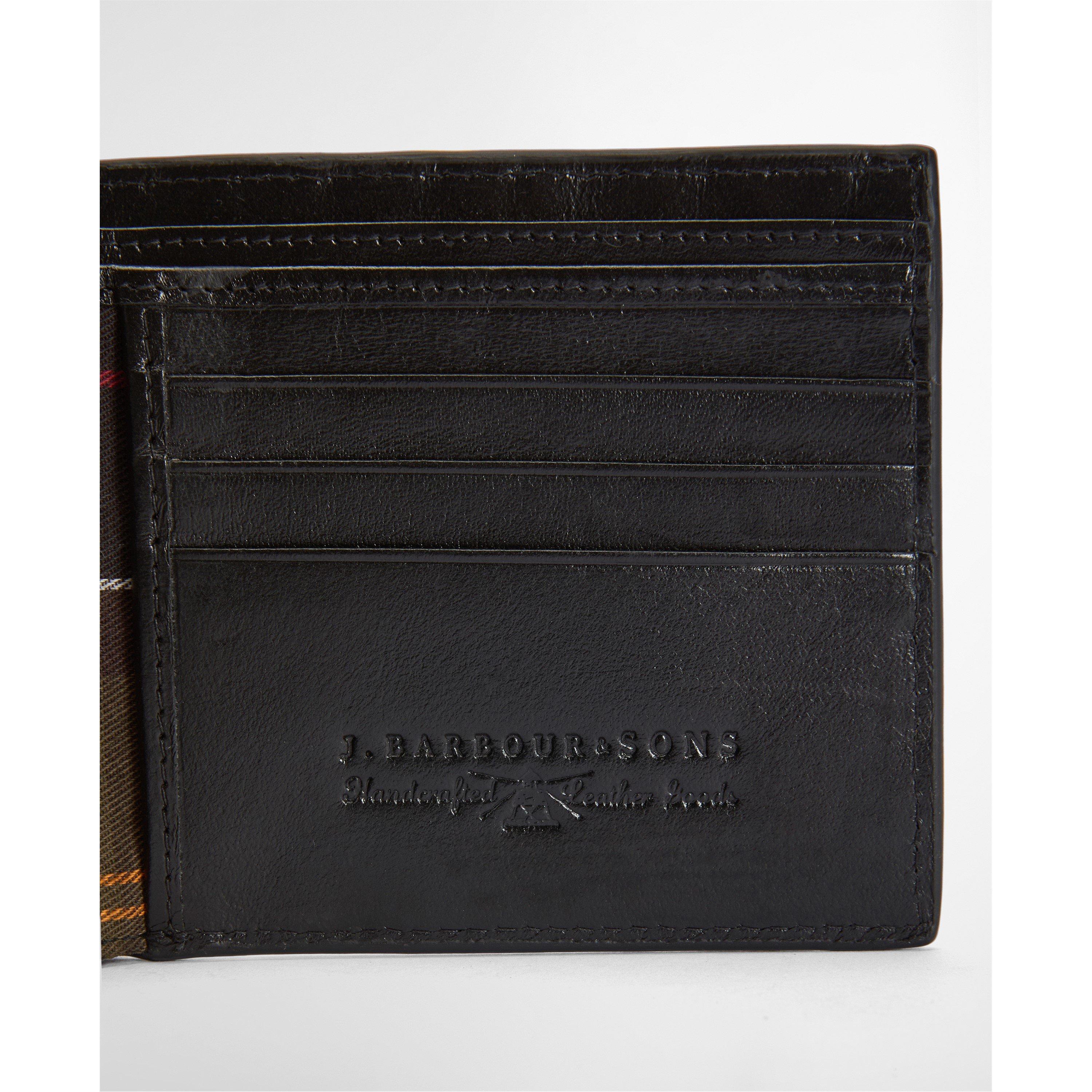 Black - Barbour - Mens Farne Wallet - 4