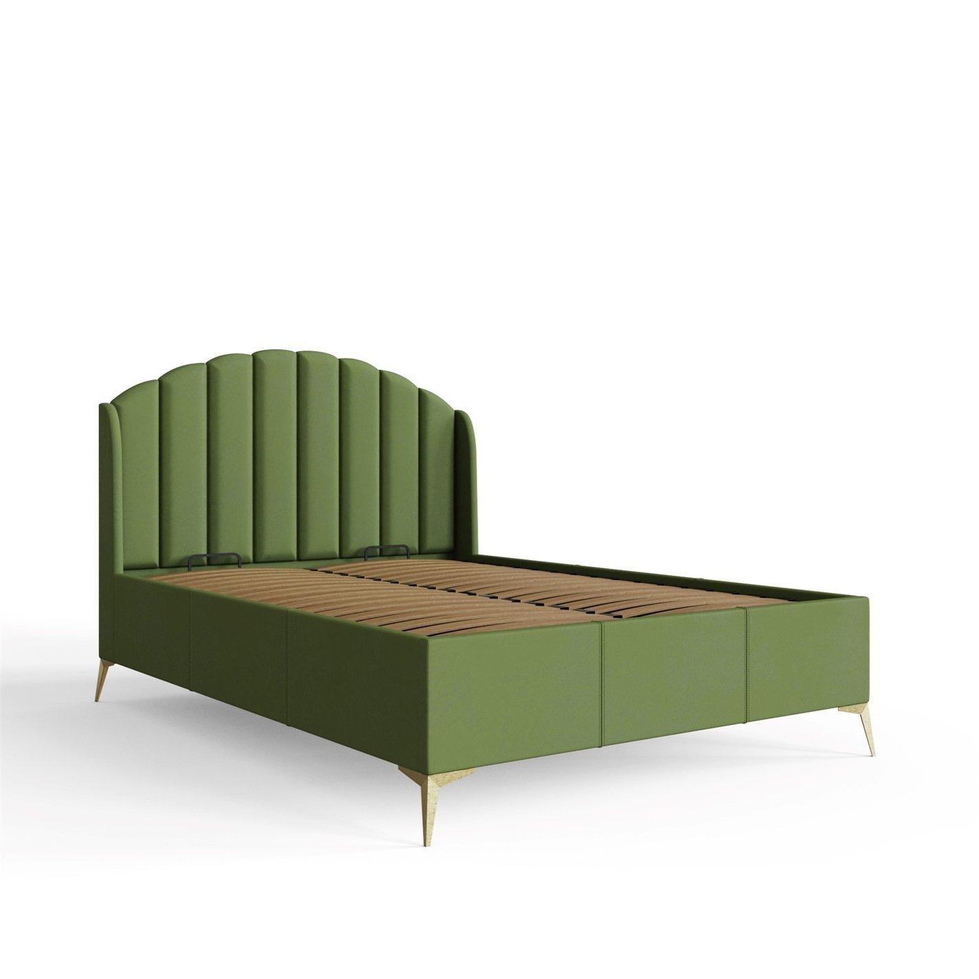 Green - GFW - Pettine King End Lift Ottoman Storage Bed - 8