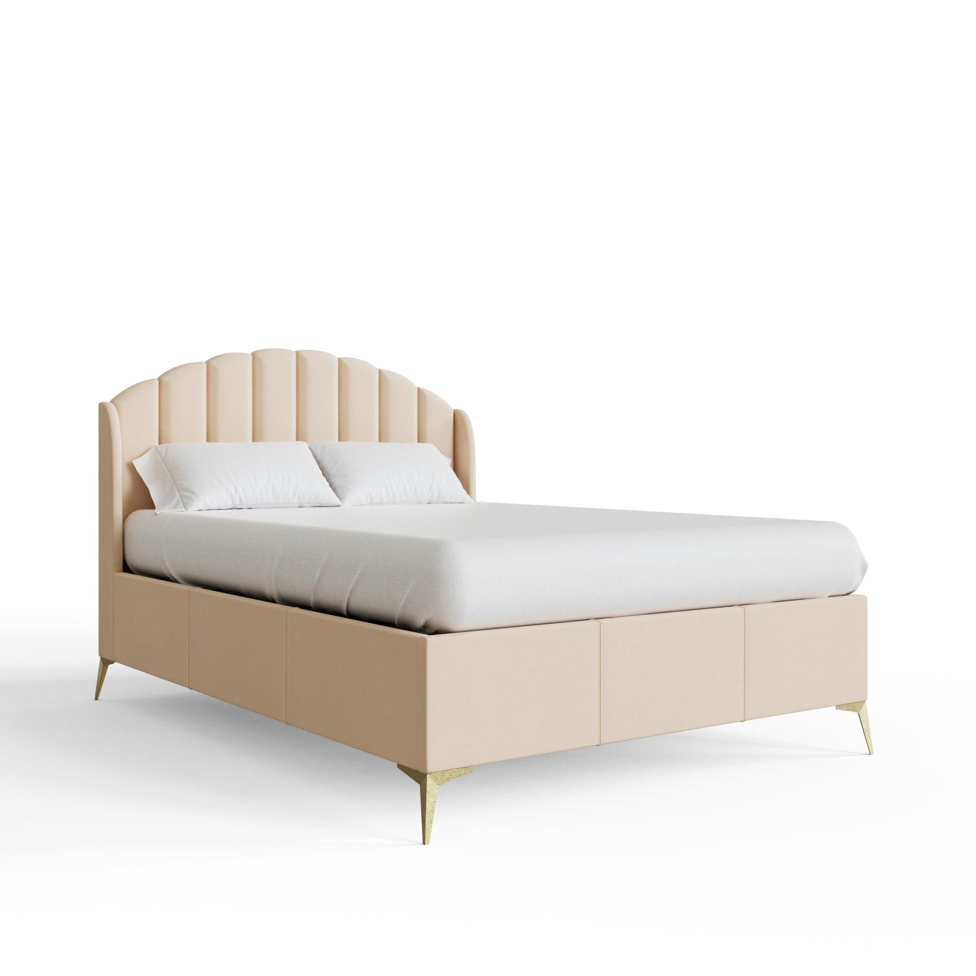 Natural - GFW - Pettine King End Lift Ottoman Storage Bed - 9