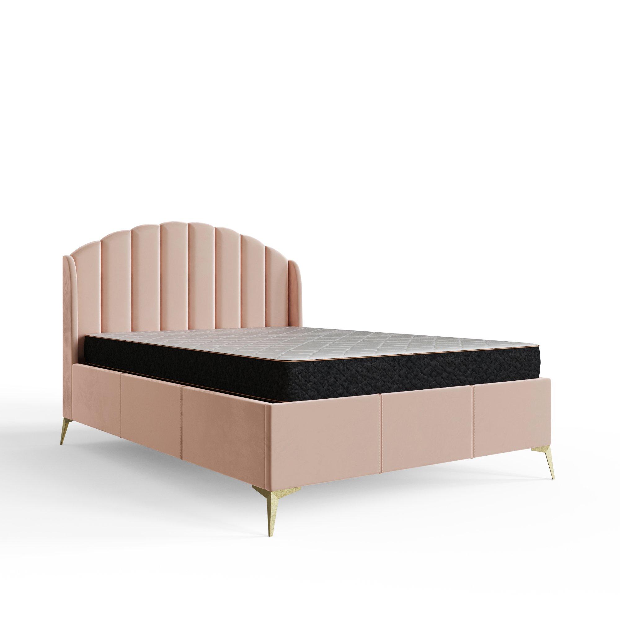 Pink - GFW - Pettine Double Ottoman & Pocket Sprung Mattress - 4