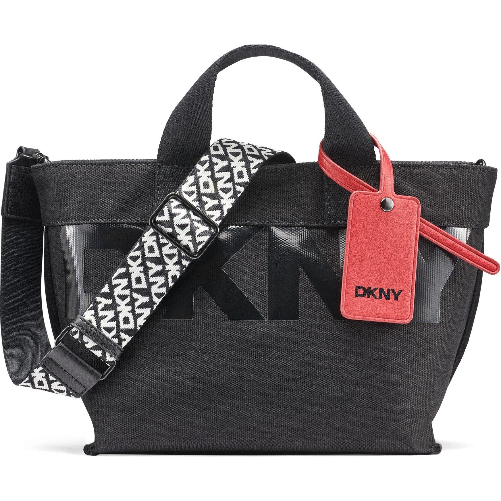 DKNY Women's Crossbody Bag - Black/Brt Red