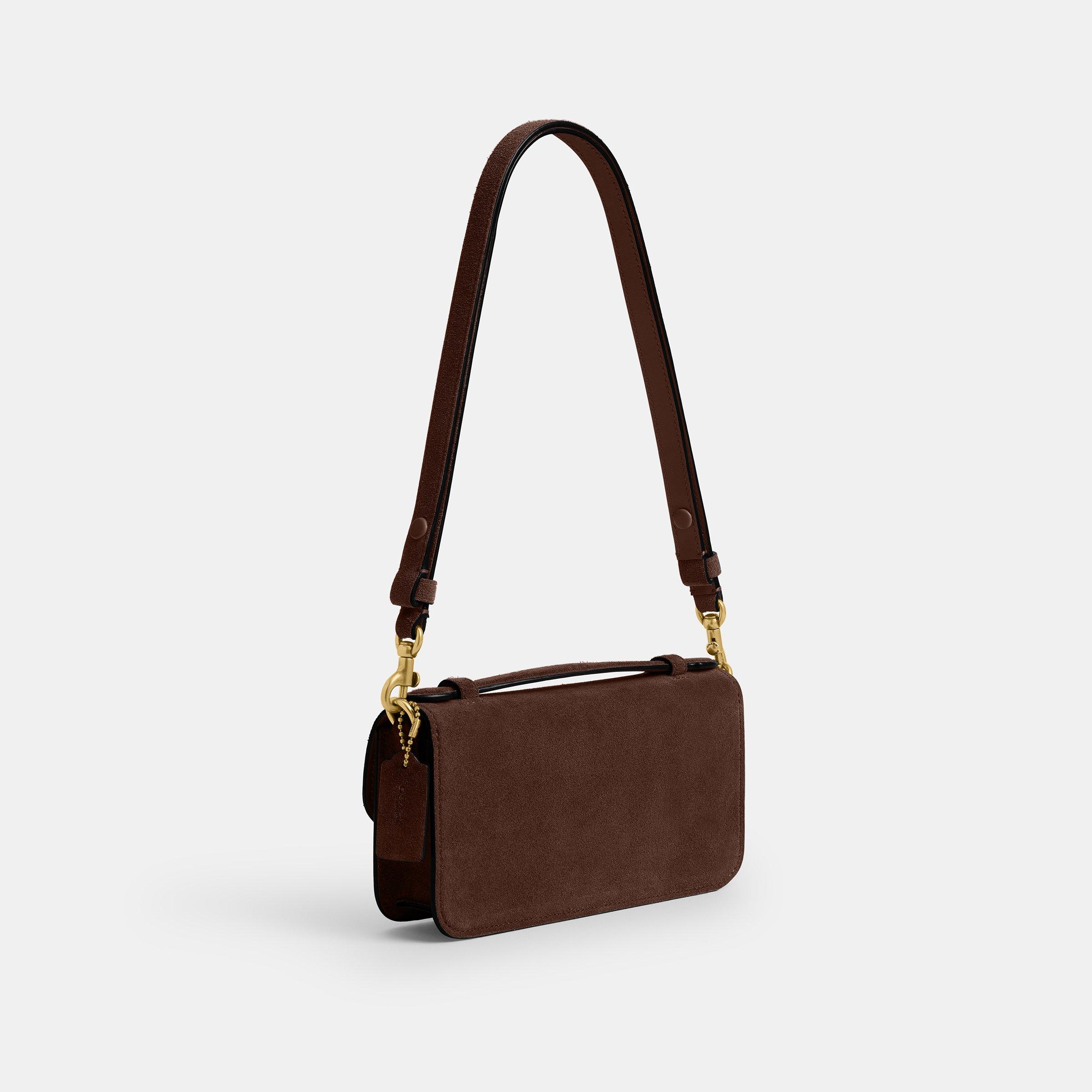 B4/ChocBrnSuede - Coach - Women's Crossbody Bag - 2